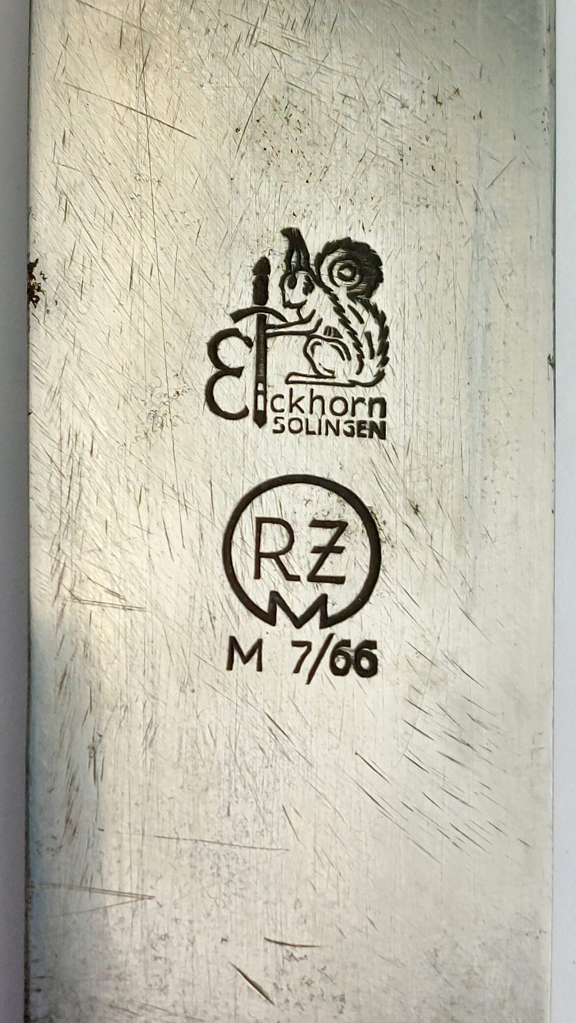 German, WW2 — Hitler Youth Knife, 1939 Dated, by Carl Eickhorn, Solingen (RZM M766) (3)