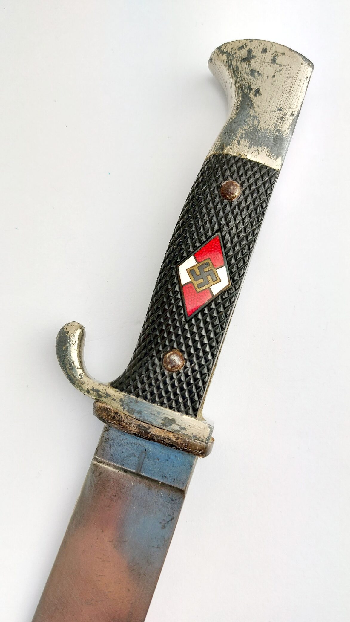 German, WW2 — Hitler Youth Knife, 1939 Dated, by Carl Eickhorn, Solingen (RZM M766) (4)