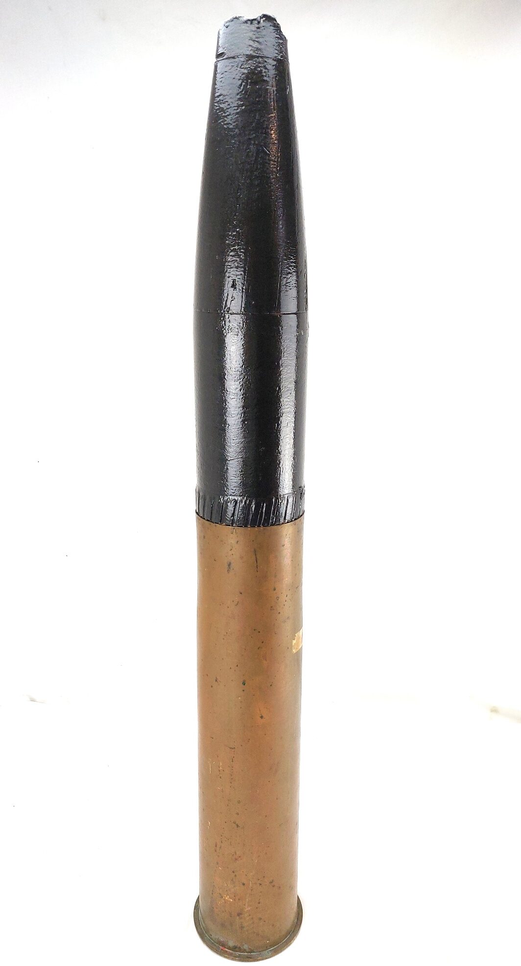 Imperial German, WW1, 105 mm Feldhaubitze 16 Complete Round (Polte, Magdeburg), Dated 1917, Inert (1)