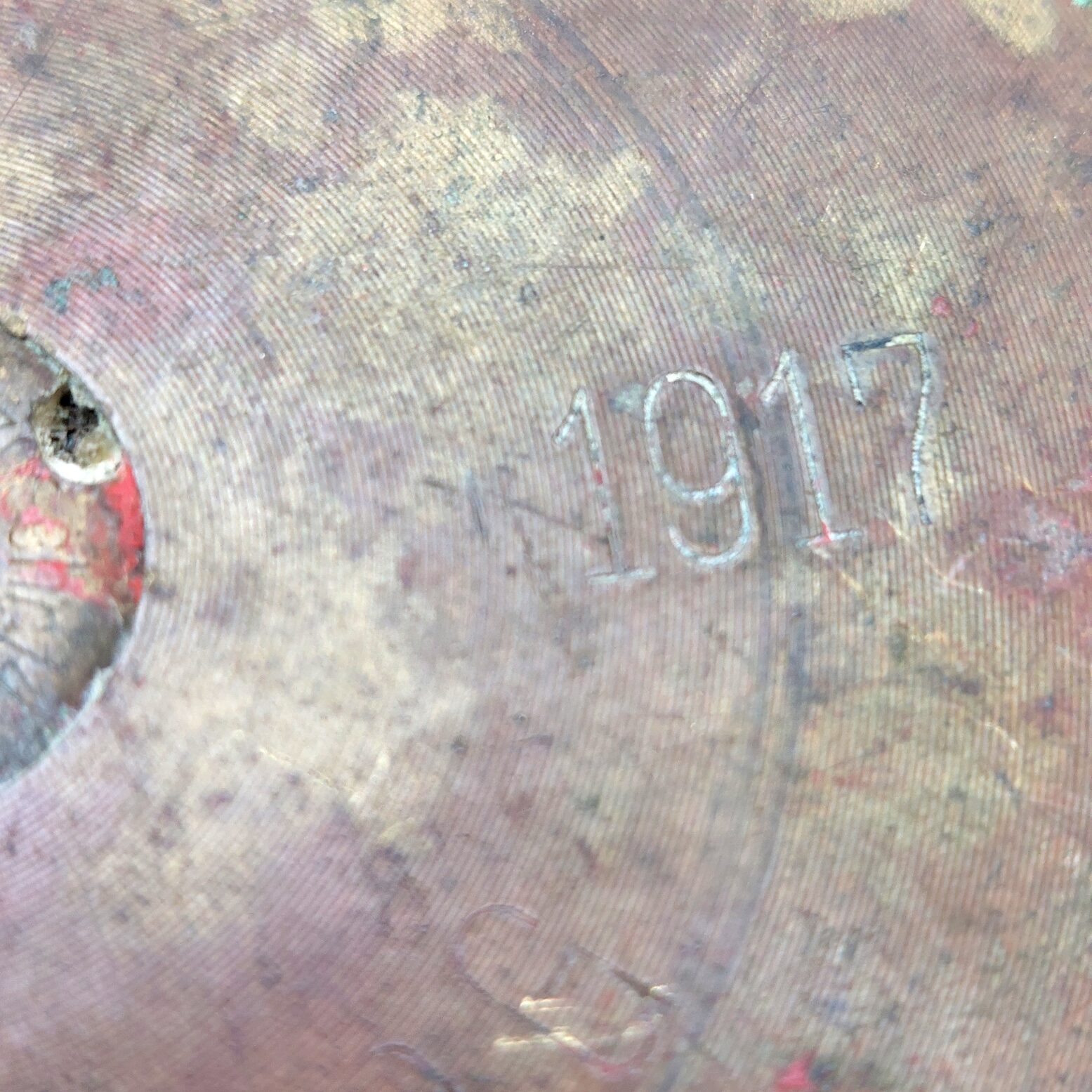 Imperial German, WW1, 105 mm Feldhaubitze 16 Complete Round (Polte, Magdeburg), Dated 1917, Inert (13)