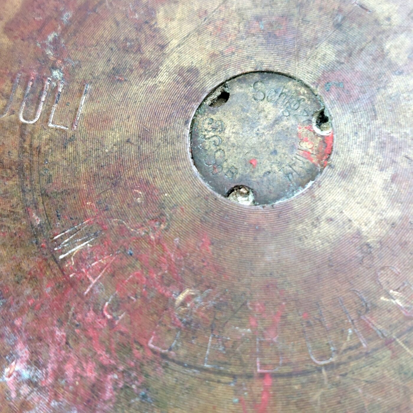Imperial German, WW1, 105 mm Feldhaubitze 16 Complete Round (Polte, Magdeburg), Dated 1917, Inert (15)