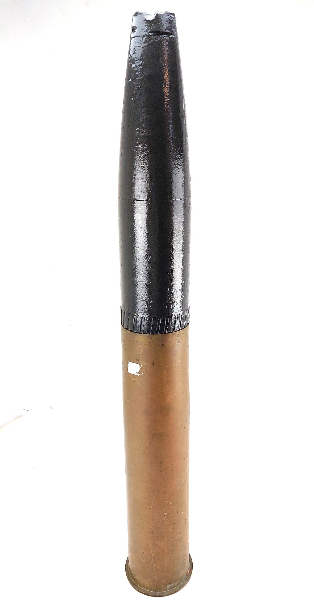 Imperial German, WW1, 105 mm Feldhaubitze 16 Complete Round (Polte, Magdeburg), Dated 1917, Inert (3)