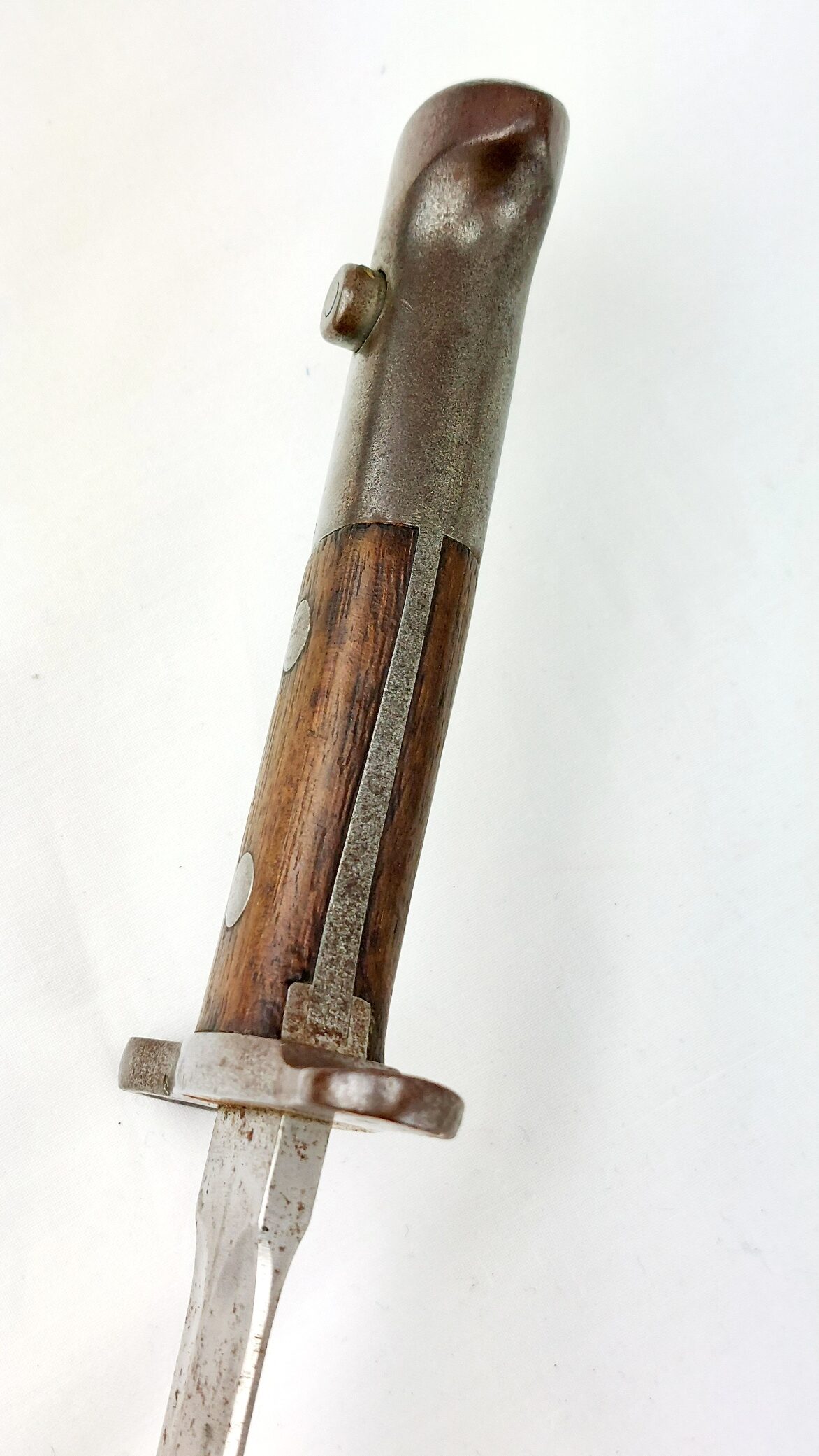 Swiss, c.1918, Schmidt–Rubin M1918 Bayonet and Scabbard – Waffenfabrik Neuhausen (7)