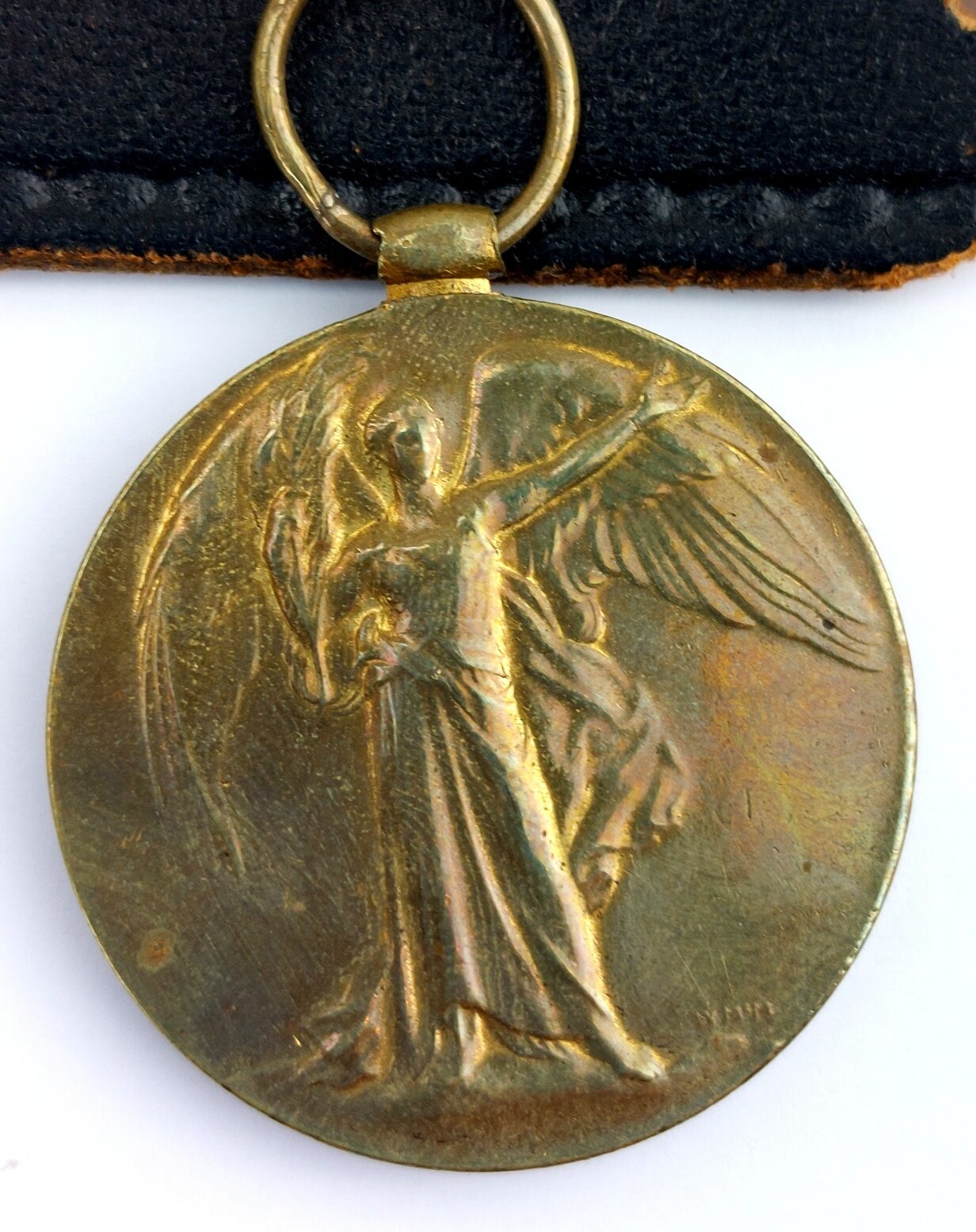 British, WW1, Medal Pair to Pte. H. Newsome, King’s Own Yorkshire Light Infantry (4)