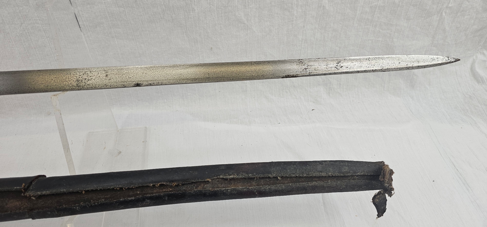 Early 20th Century Edward VII Royal Rifle Sword and Scabbard (10)