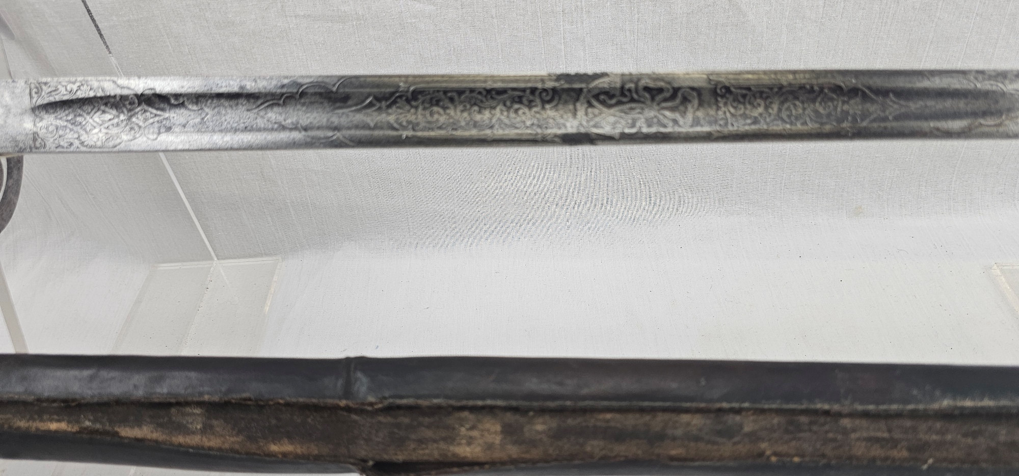 Early 20th Century Edward VII Royal Rifle Sword and Scabbard (12)