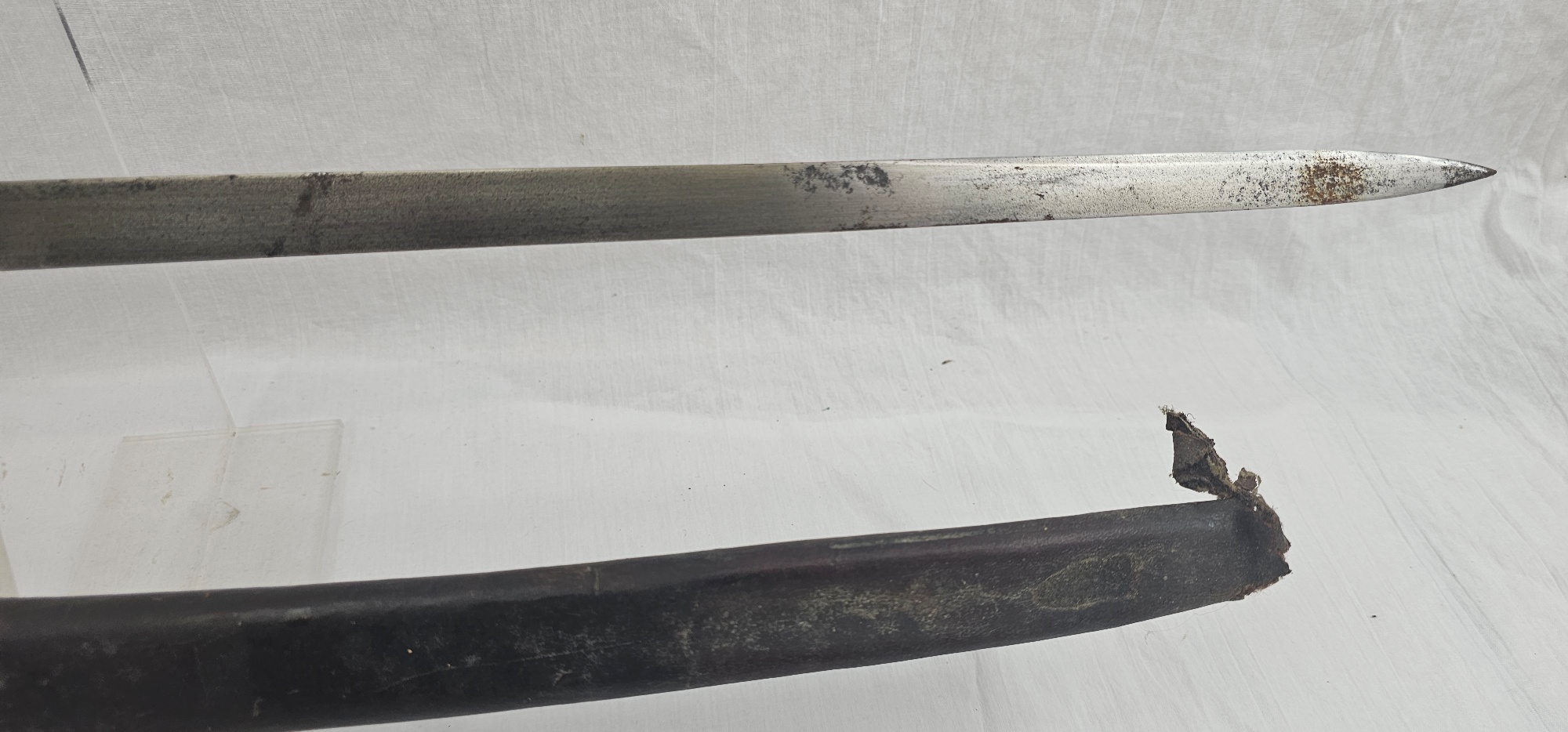 Early 20th Century Edward VII Royal Rifle Sword and Scabbard (2)