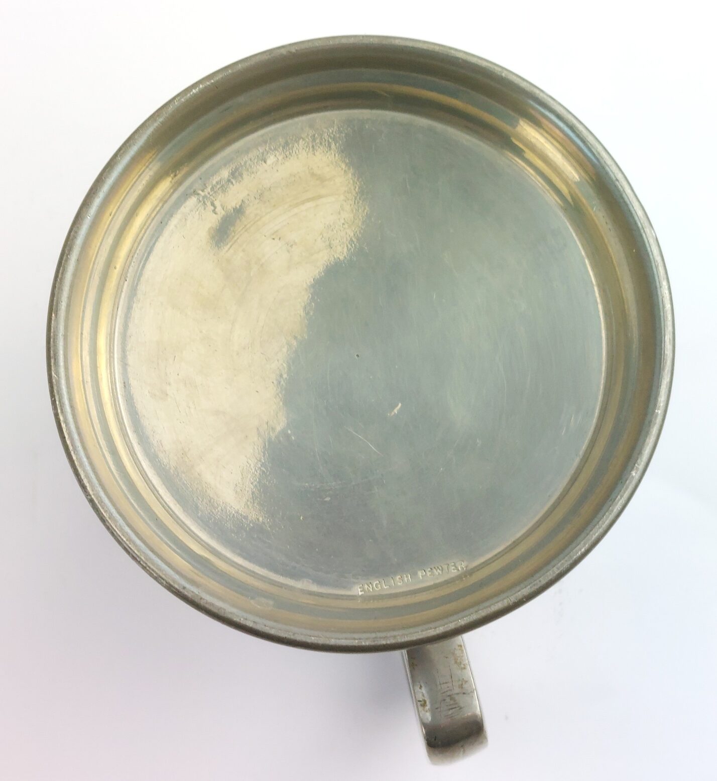 Hammered English Pewter Tankard – Hunts Junior Cup Winners 1952 (3)