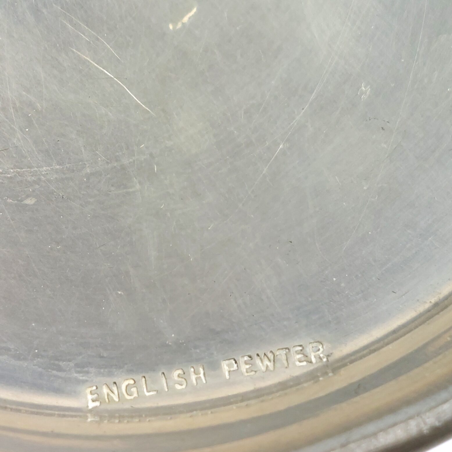 Hammered English Pewter Tankard – Hunts Junior Cup Winners 1952 (4)