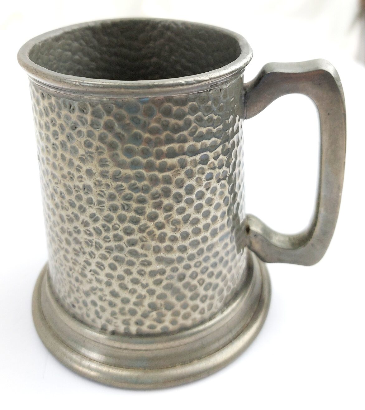 Hammered English Pewter Tankard – Hunts Junior Cup Winners 1952 (6)