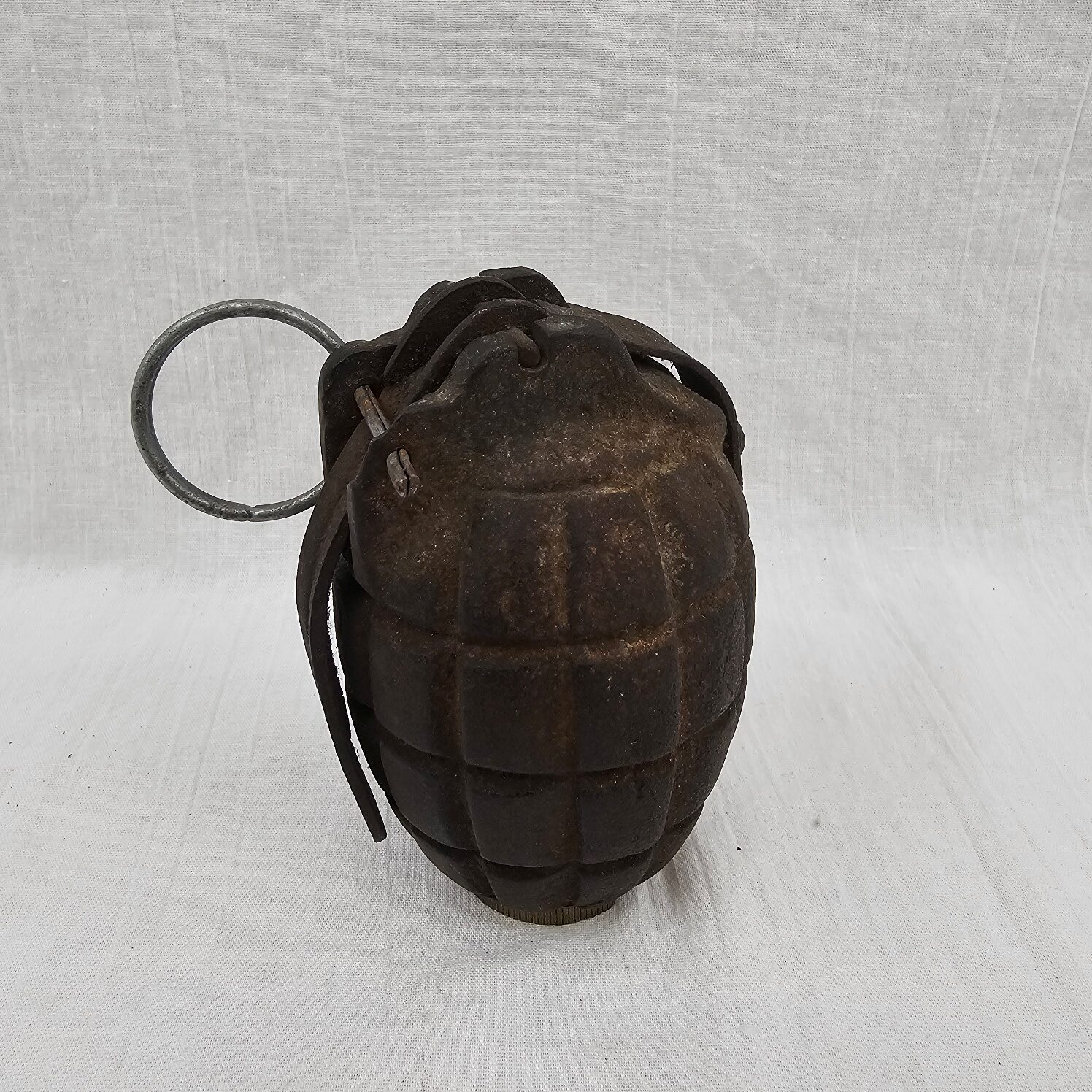 Inert WW1 No.5 MkI Gibbons Training Mills Bomb (4)