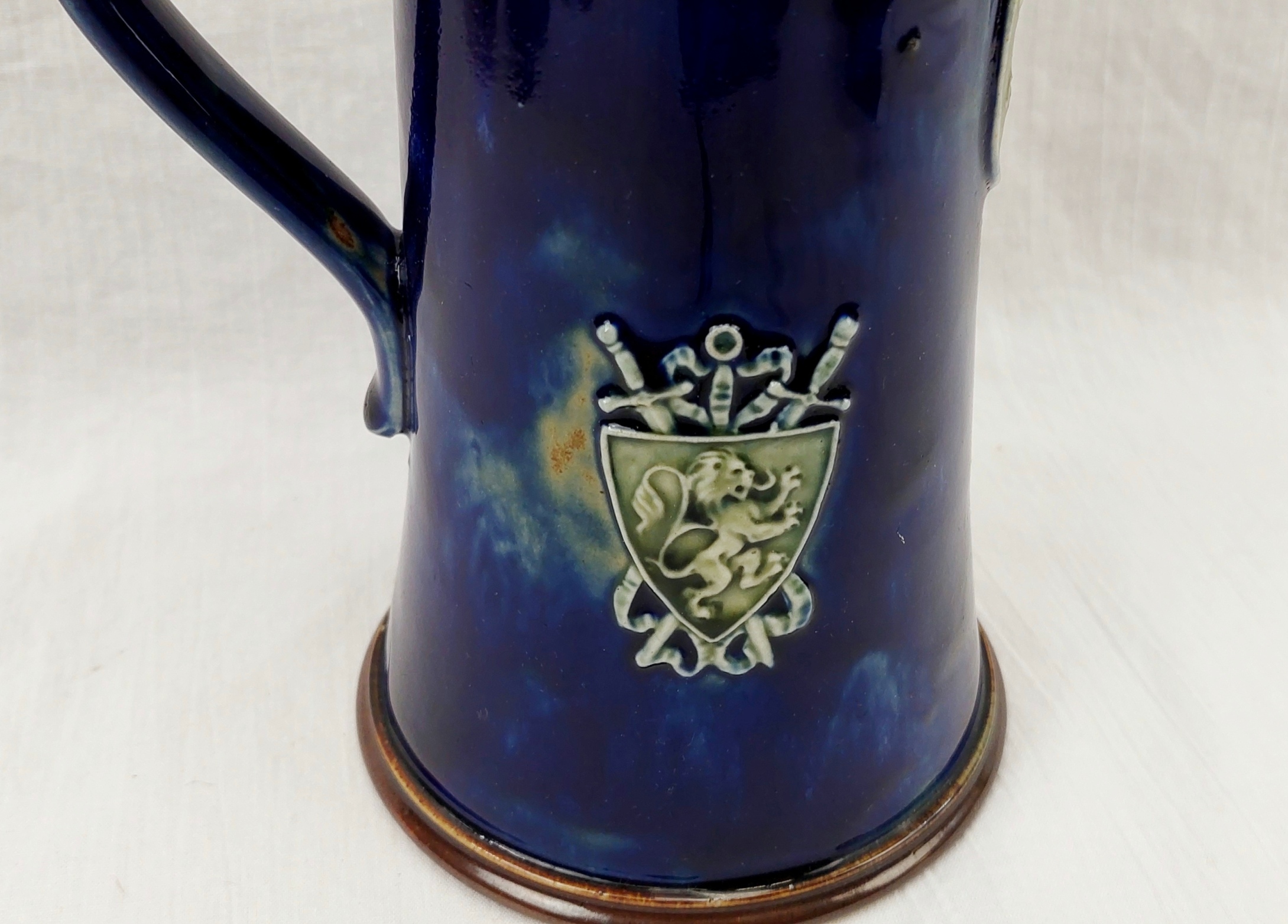 JA_2856218973 - Royal Doulton Silver Rimmed B.S.A. Shooting CupMug - Birmingham 1913 (4)