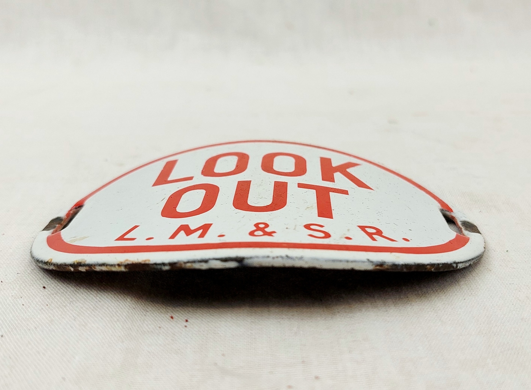 LM & SR Railway Look Out Enamel Arm Band 3