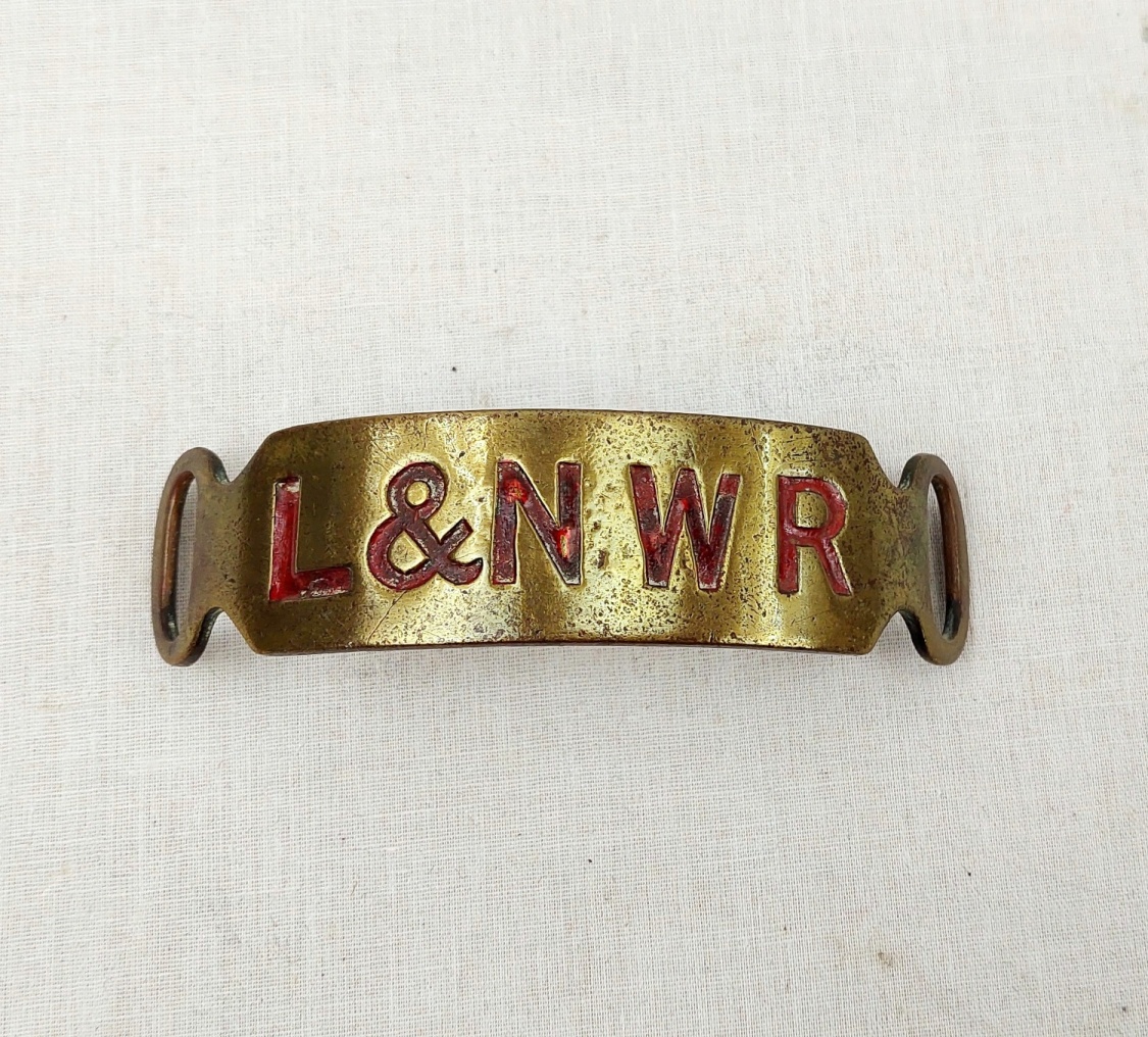 LNWR Railways Brass Porters Arm Band 1