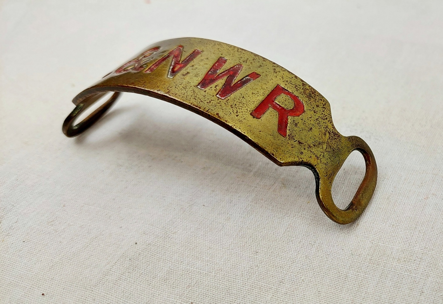 LNWR Railways Brass Porters Arm Band 3