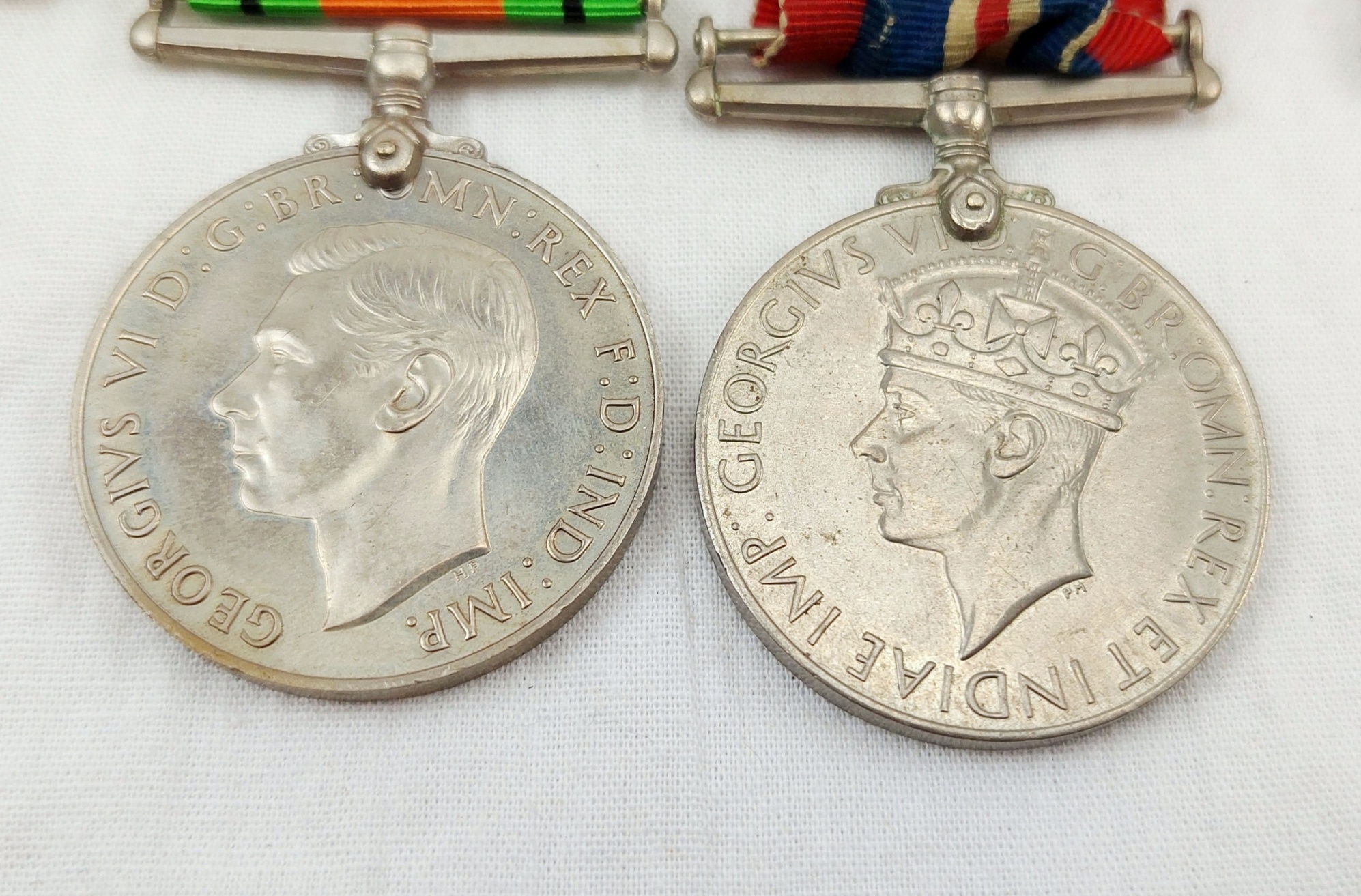 WW2 British Medal Set Of 2 2