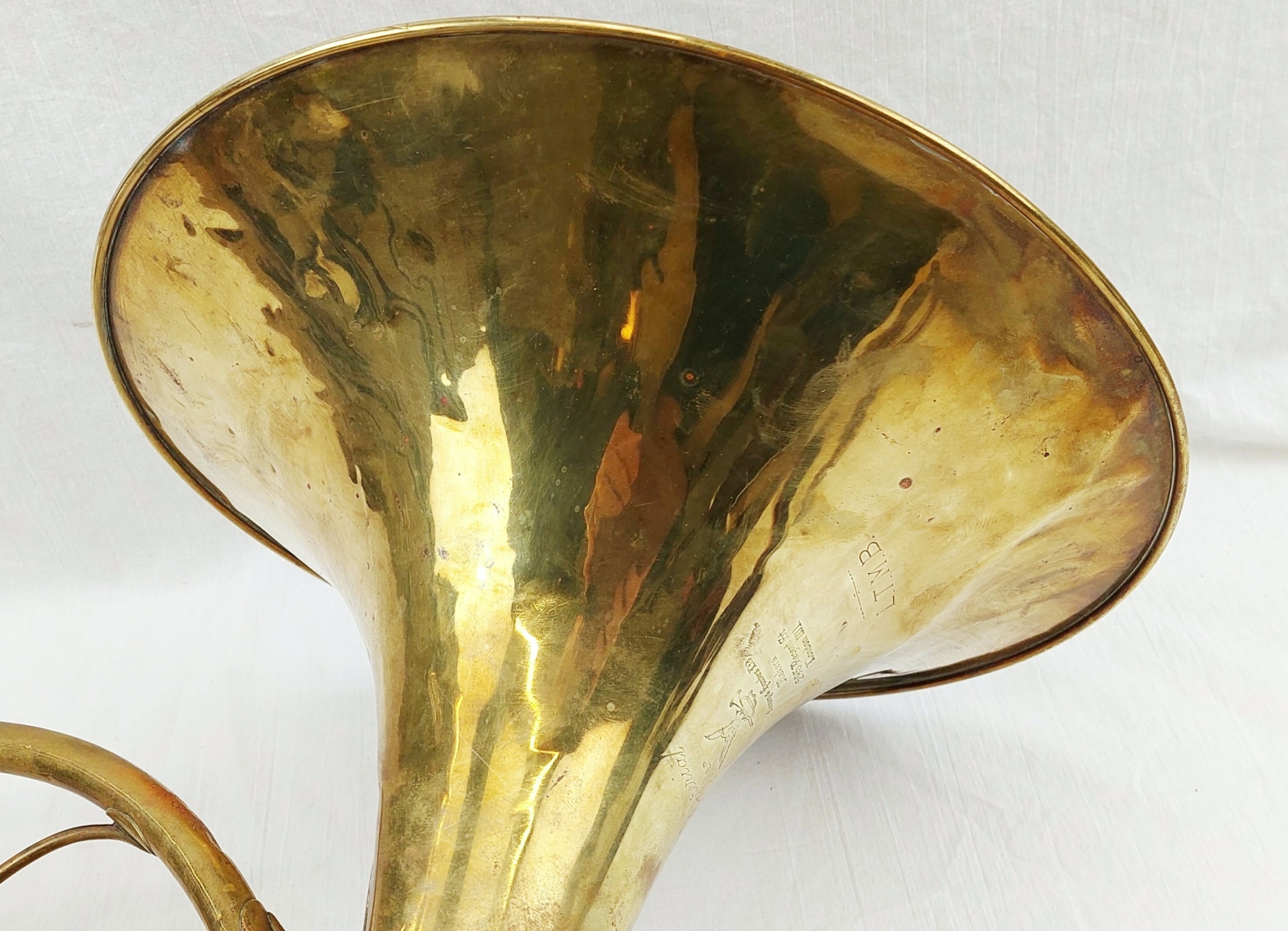 Cased Boosey And Hawkes French Horn - Sally Antiques