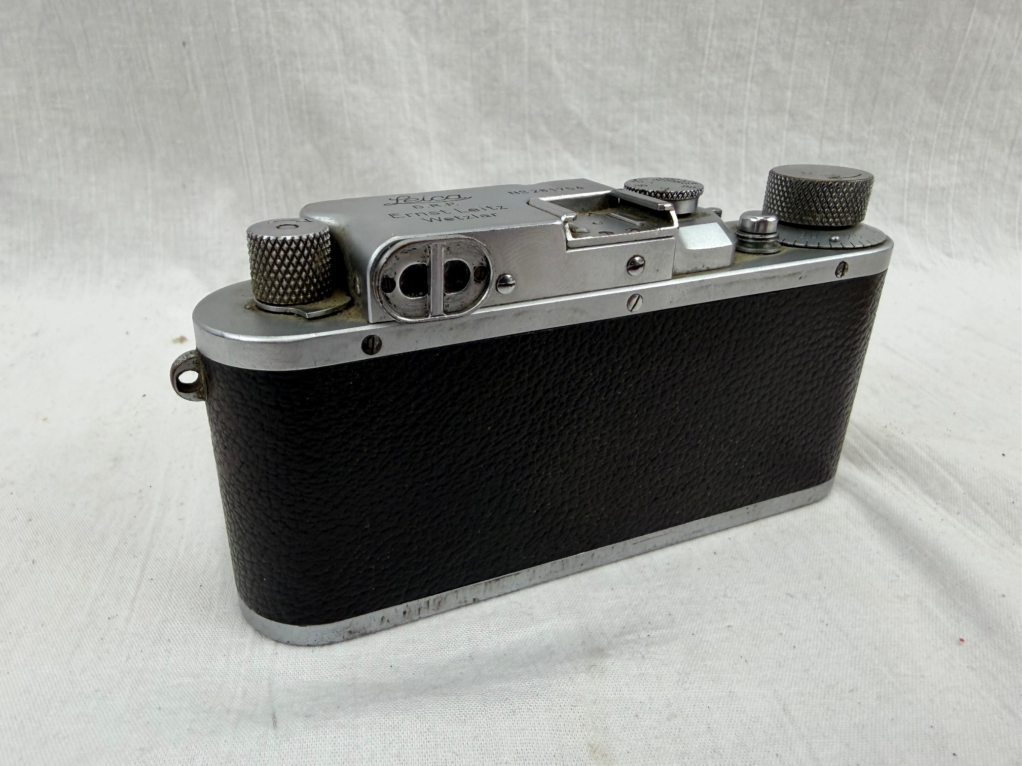 Cased Leica IIIF 35mm Roll Rangefinder Camera With Instructions 10