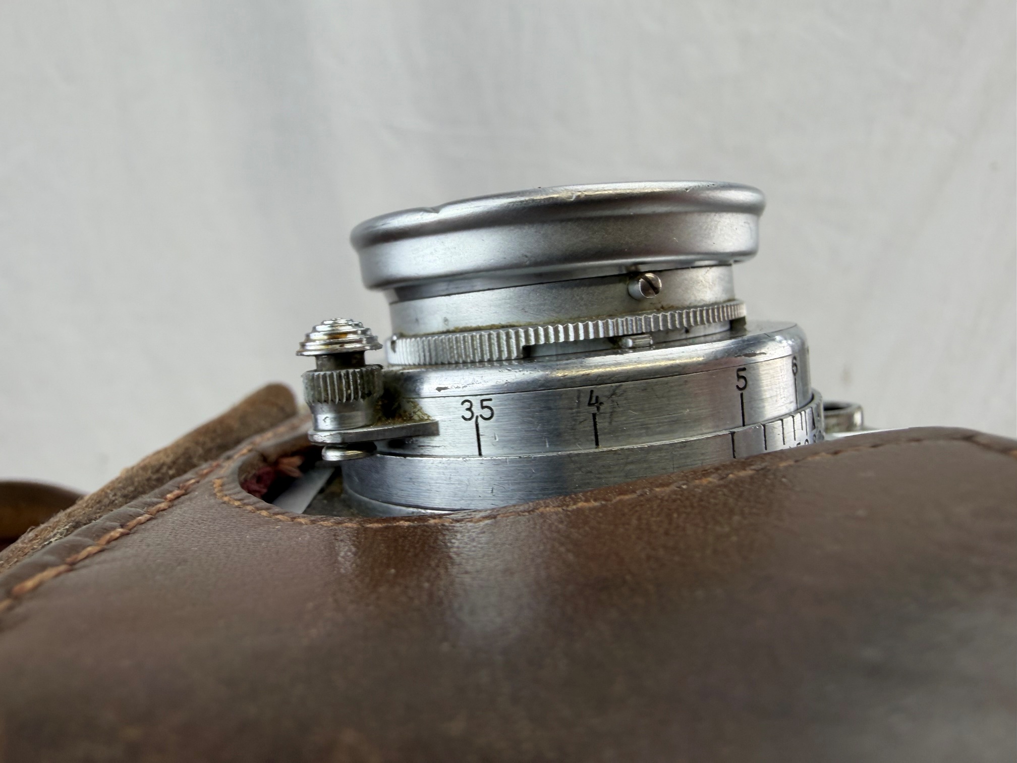Cased Leica IIIF 35mm Roll Rangefinder Camera With Instructions 8