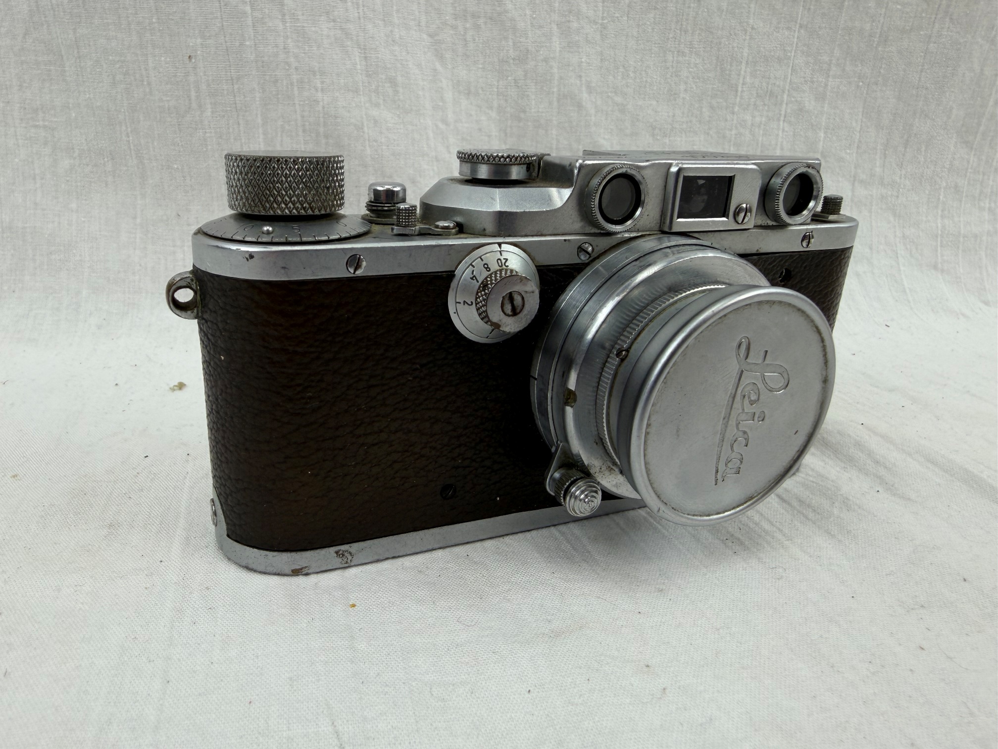 Cased Leica IIIF 35mm Roll Rangefinder Camera With Instructions 9