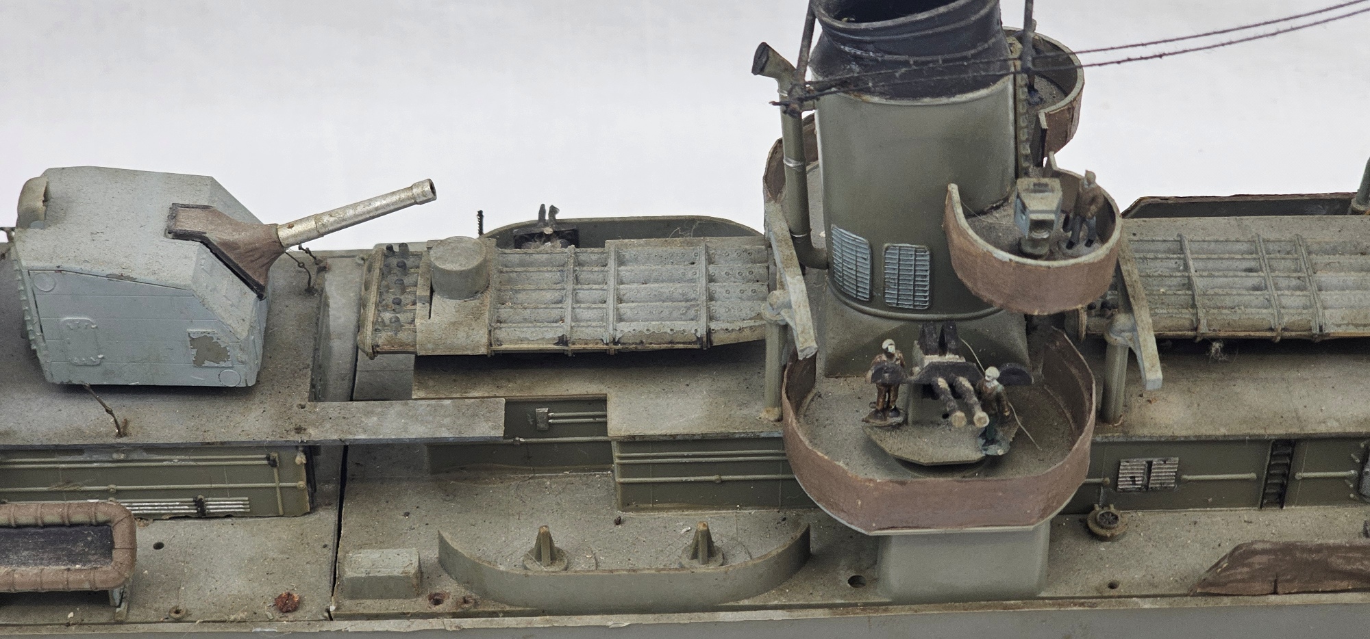 Radio Controlled Model Of USS Dyess WW2 Gearing Class Destroyer 13