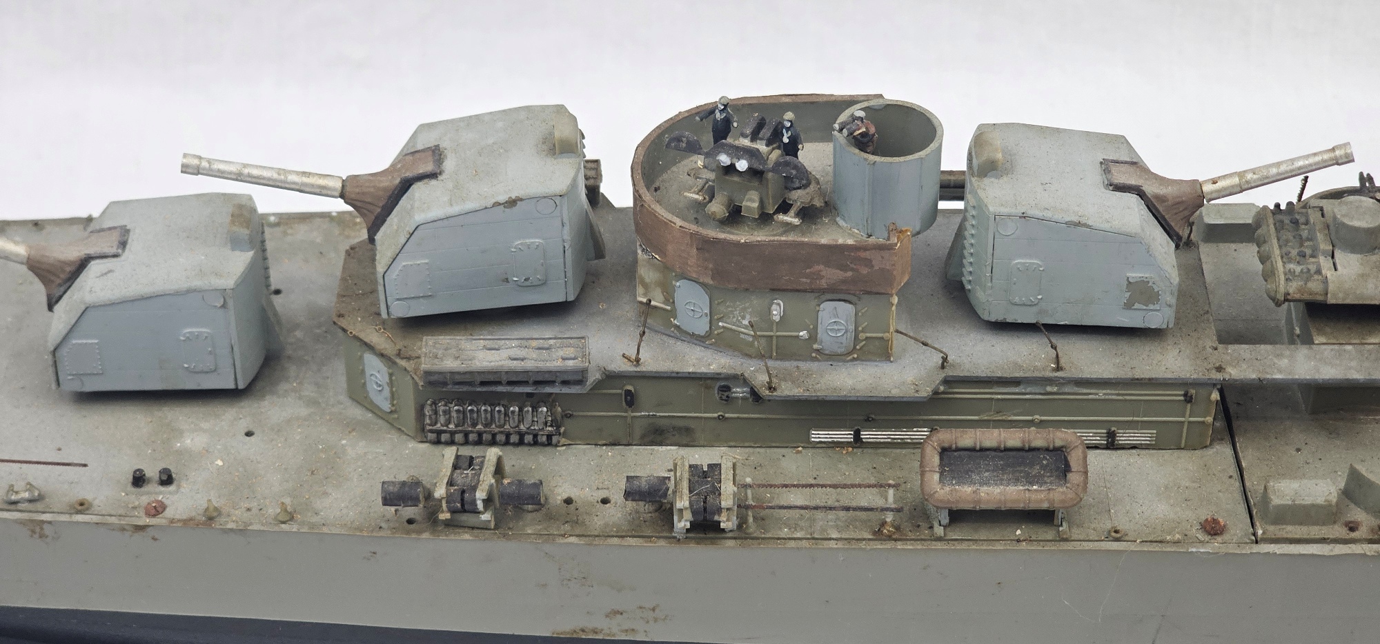 Radio Controlled Model Of USS Dyess WW2 Gearing Class Destroyer 14