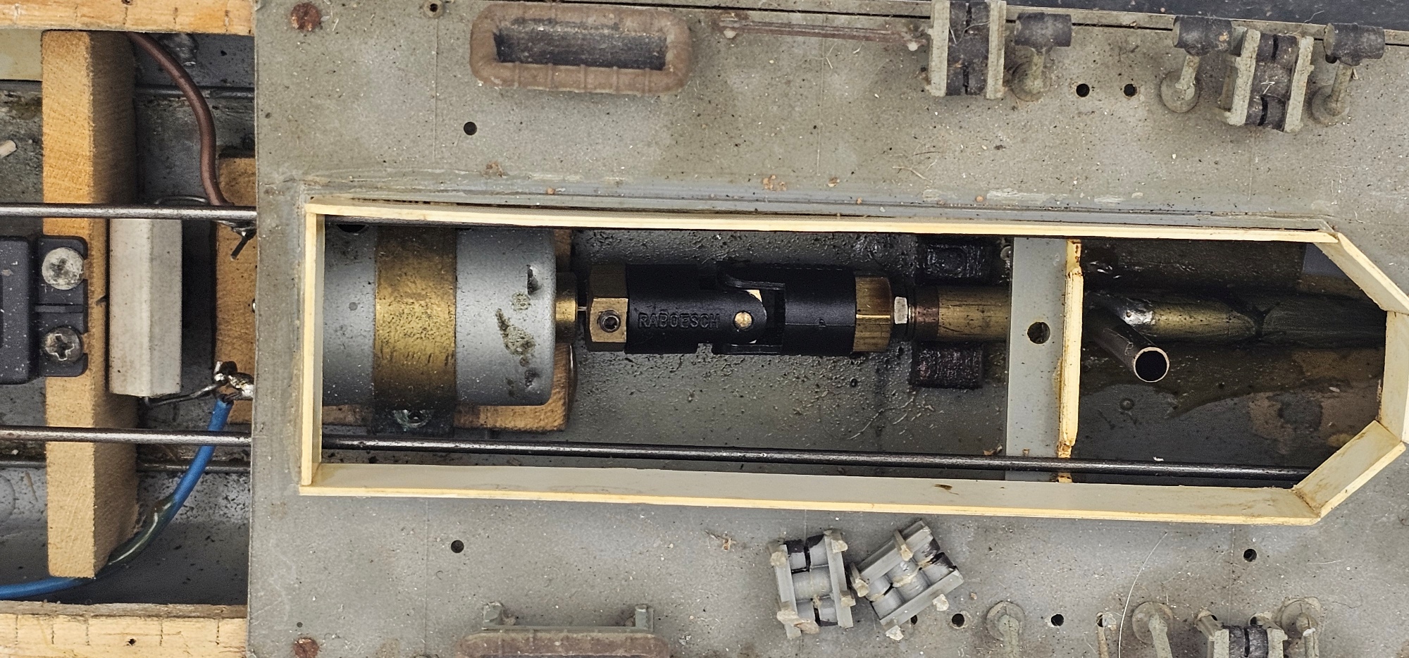 Radio Controlled Model Of USS Dyess WW2 Gearing Class Destroyer 22