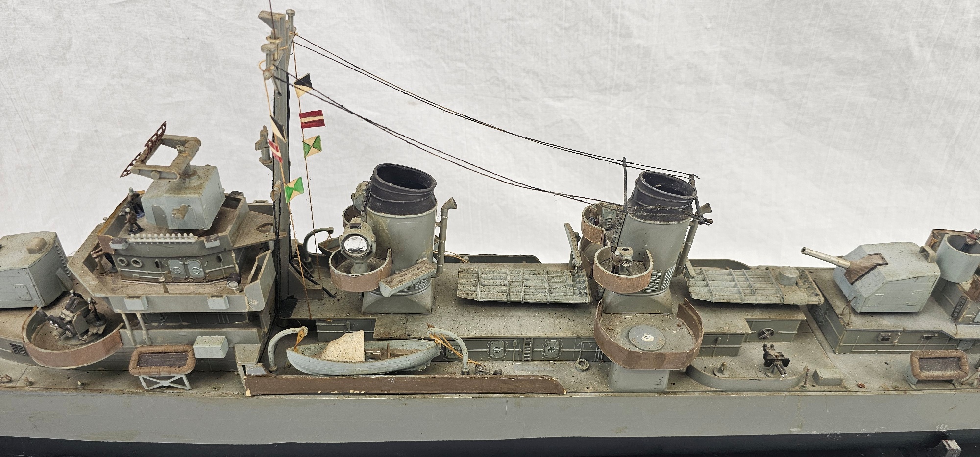 Radio Controlled Model Of USS Dyess WW2 Gearing Class Destroyer 4
