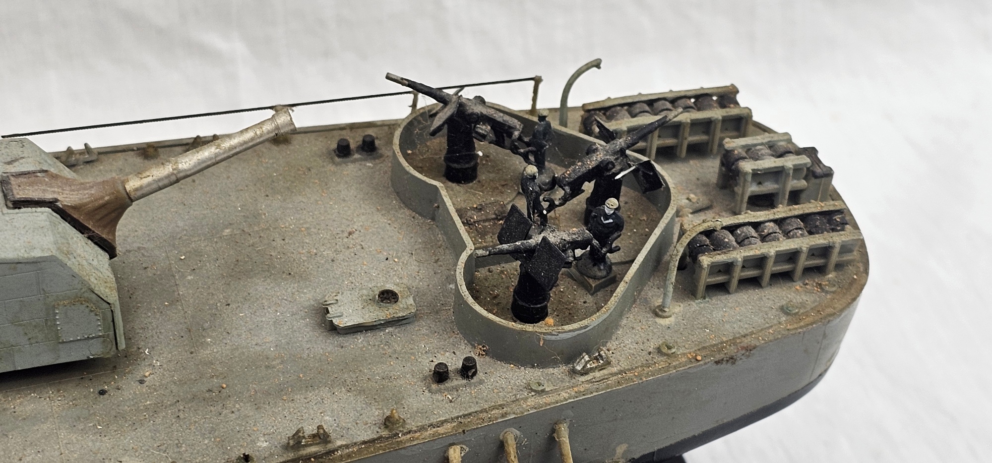 Radio Controlled Model Of USS Dyess WW2 Gearing Class Destroyer 6