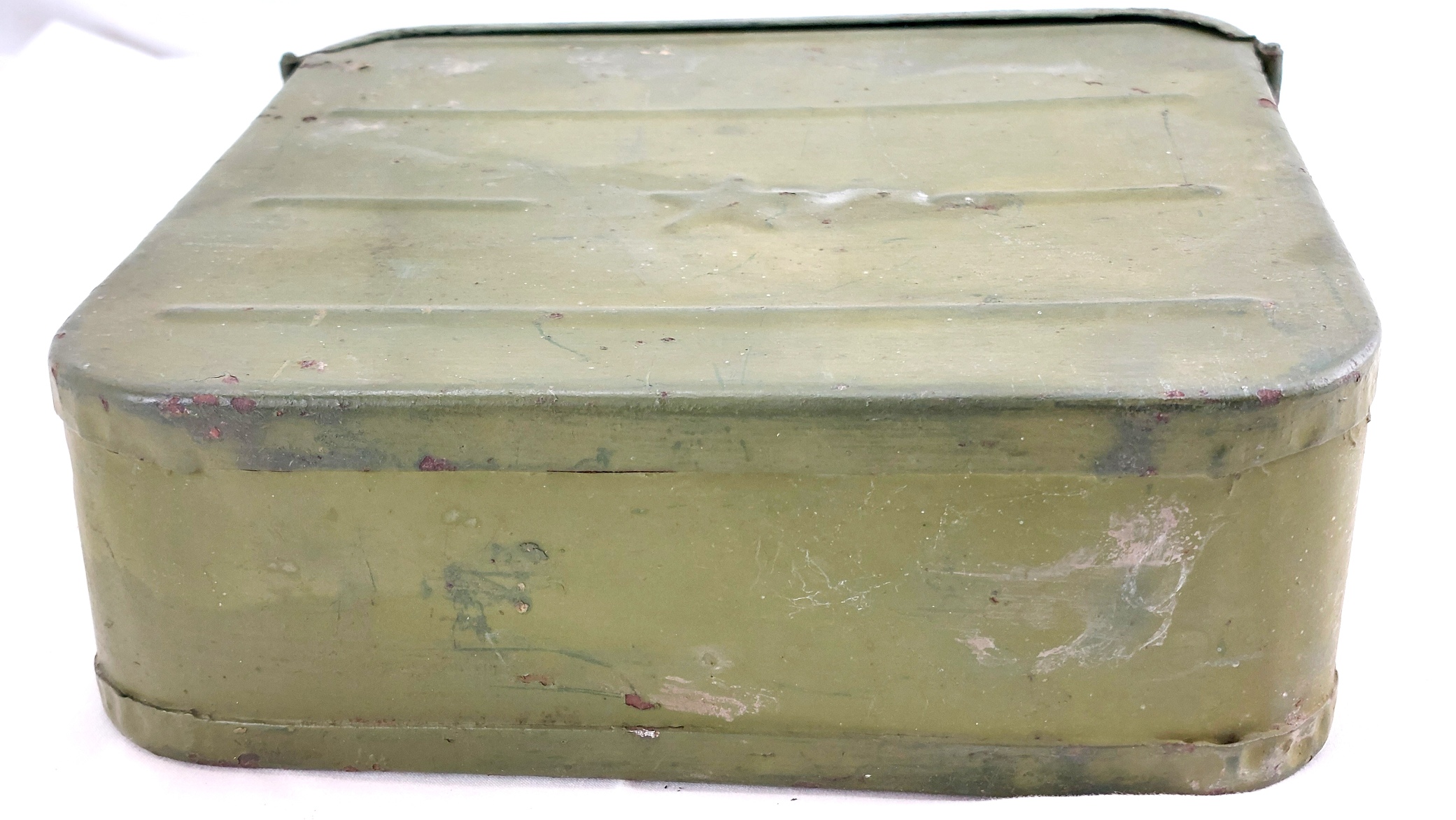 Russian-Soviet, c. WWI–WWII, Maxim M1910 250-Round Ammunition Box with Unused Steel Belt (14)
