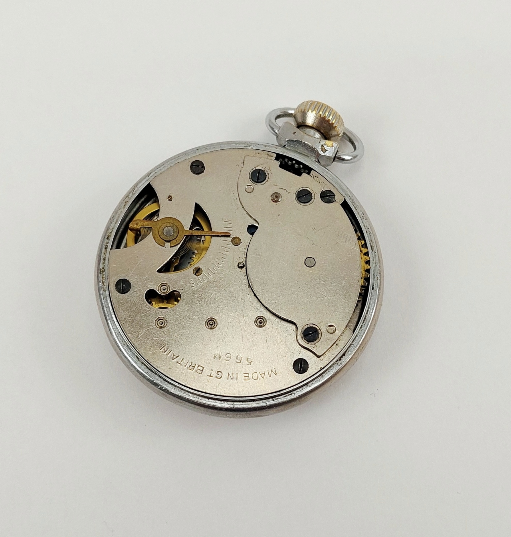 1950s Eagle Dan Dare Ingersoll Pocket Watch 8