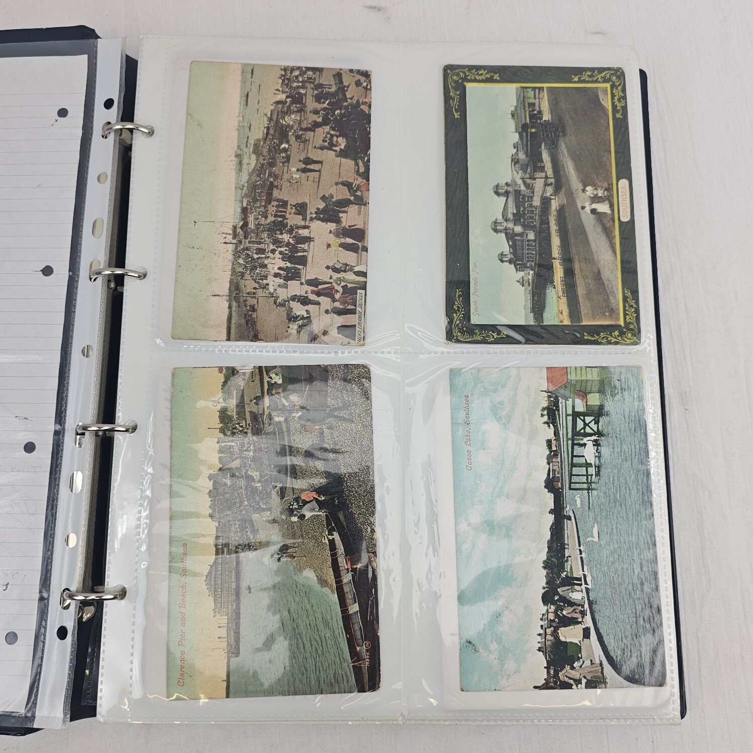 Album Of Approximately 195 Vintage Southsea Postcards 3
