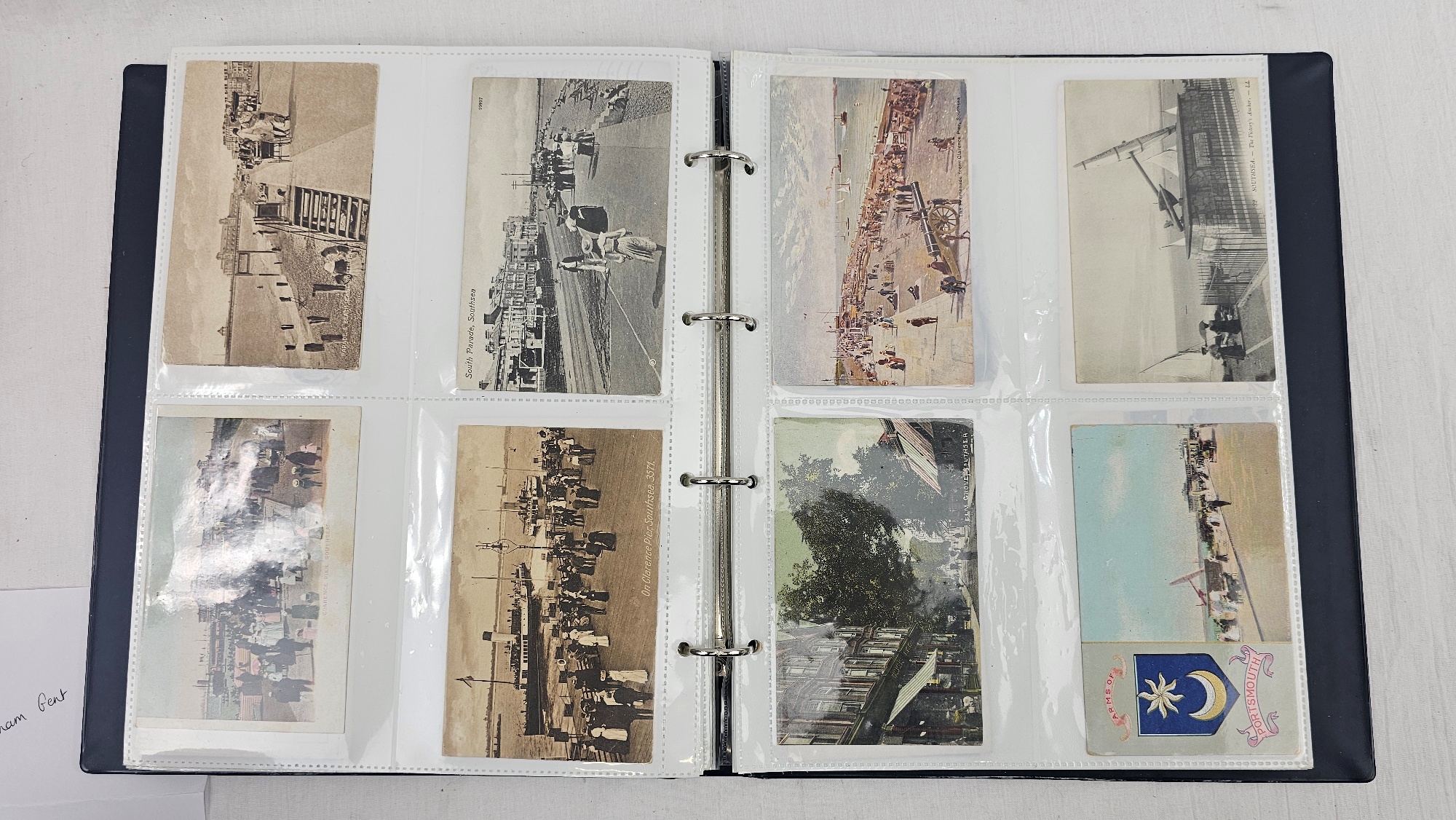 Album Of Approximately 195 Vintage Southsea Postcards 7