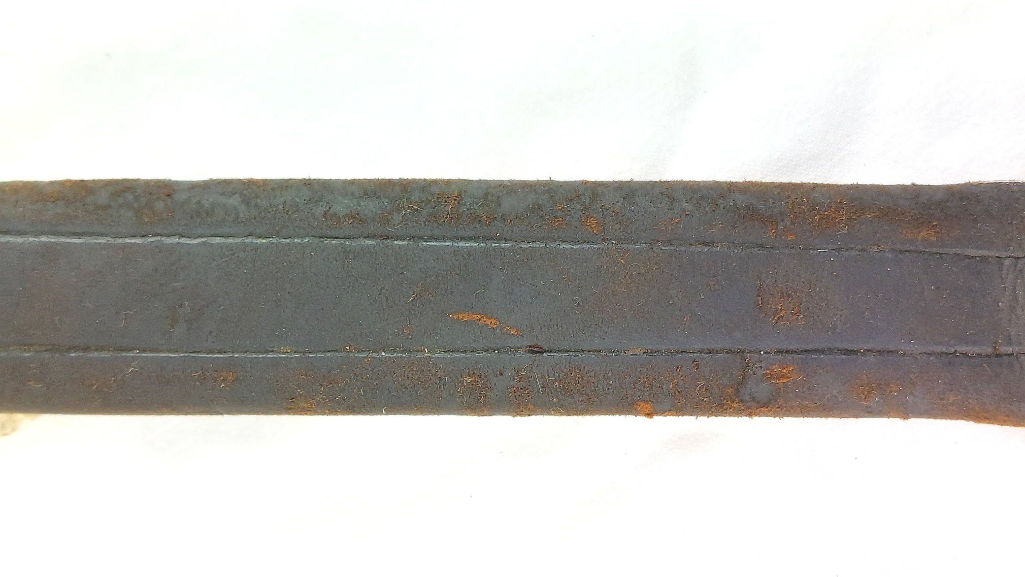 Brazilian, c.1937, M190834 Knife Bayonet with Scabbard & P37 Web Frog (23)