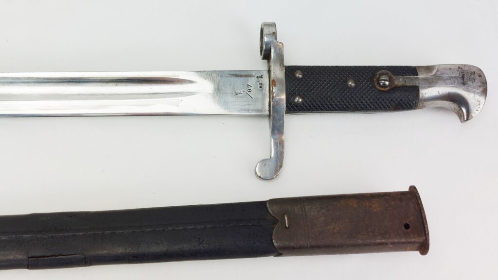 British, Pattern 1887 Mk I Martini-Henry Sword Bayonet & Scabbard ...