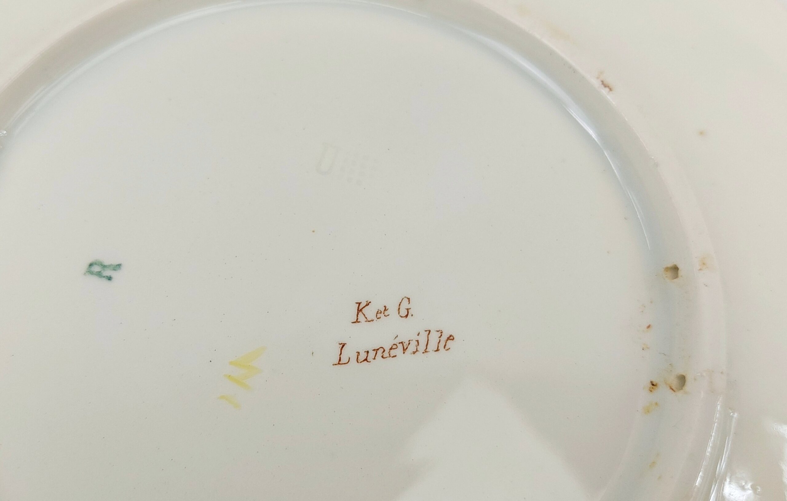 11 Franco-Russian Alliance 18913 Faience Plates From The Luneville Porcelain Factory France 14