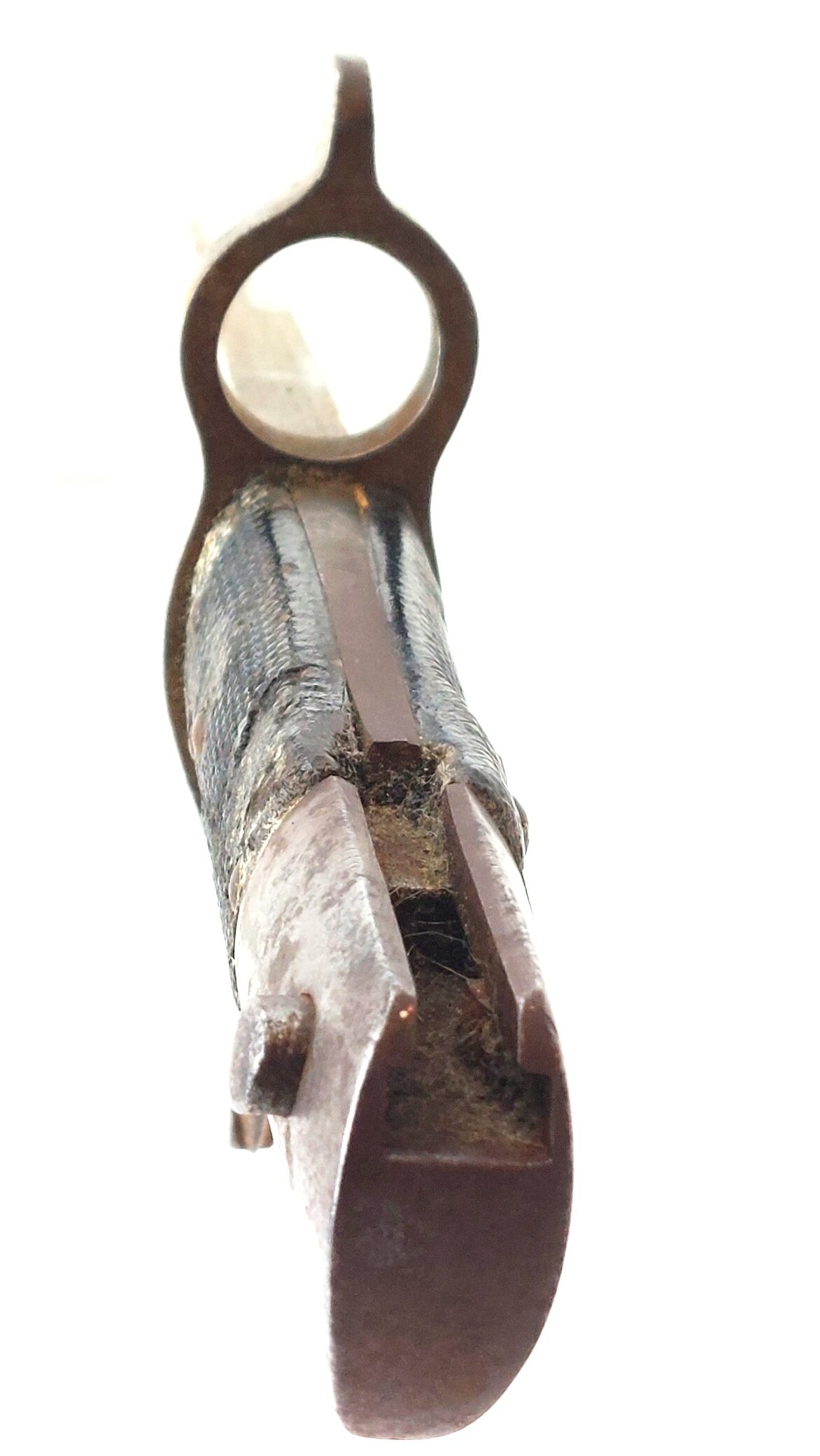 British, c.1856, Pattern 1856 Yataghan Sword Bayonet and Scabbard, Stepped Mortise, for Enfield Two-Band Short Rifle, Volunteer - Commercial Type - Image 12