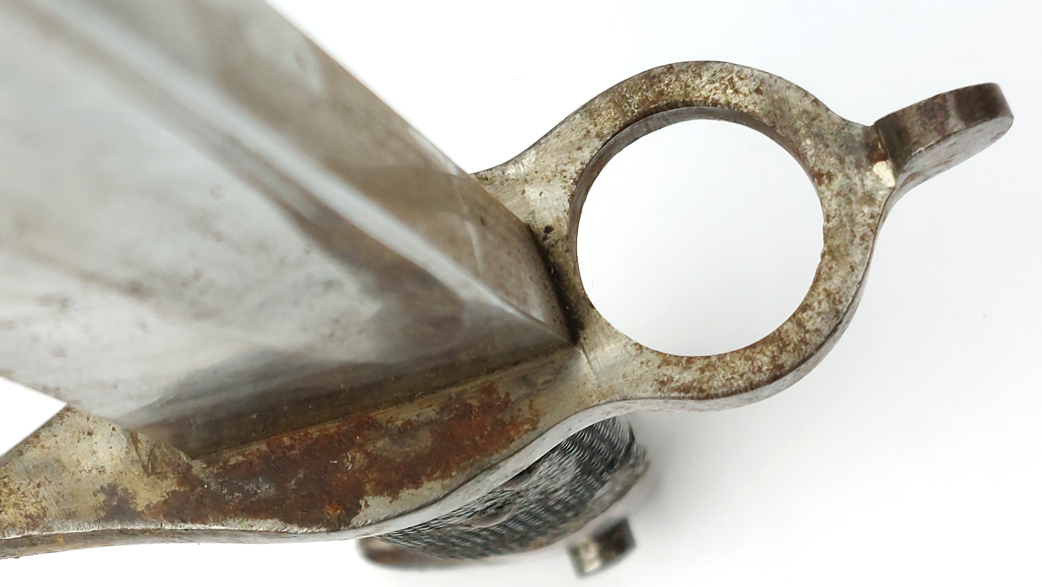 British, c.1856, Pattern 1856 Yataghan Sword Bayonet and Scabbard, Stepped Mortise, for Enfield Two-Band Short Rifle, Volunteer - Commercial Type - Image 14