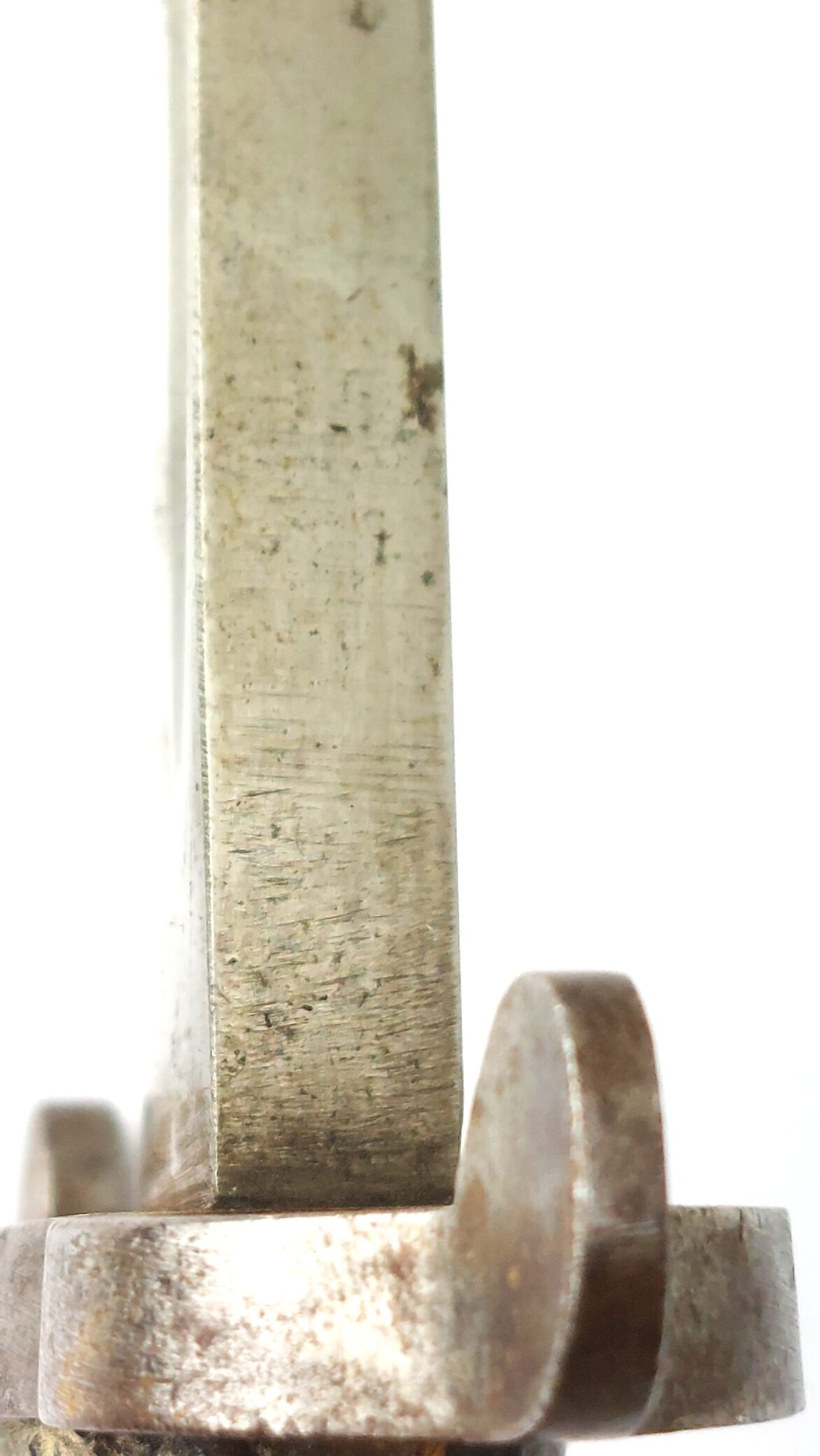 British, c.1856, Pattern 1856 Yataghan Sword Bayonet and Scabbard, Stepped Mortise, for Enfield Two-Band Short Rifle, Volunteer - Commercial Type - Image 18