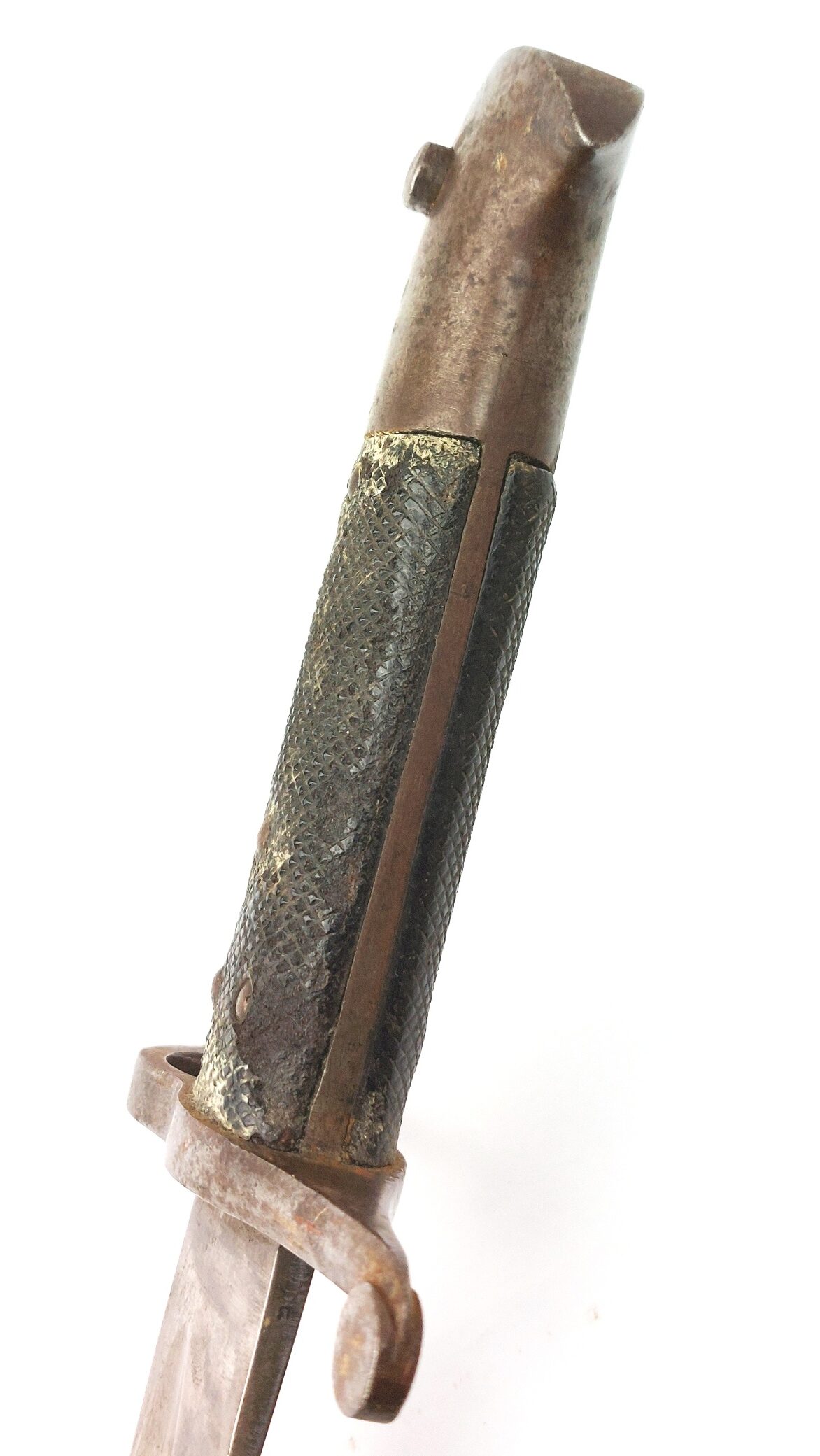 British, c.1856, Pattern 1856 Yataghan Sword Bayonet and Scabbard, Stepped Mortise, for Enfield Two-Band Short Rifle, Volunteer - Commercial Type - Image 21