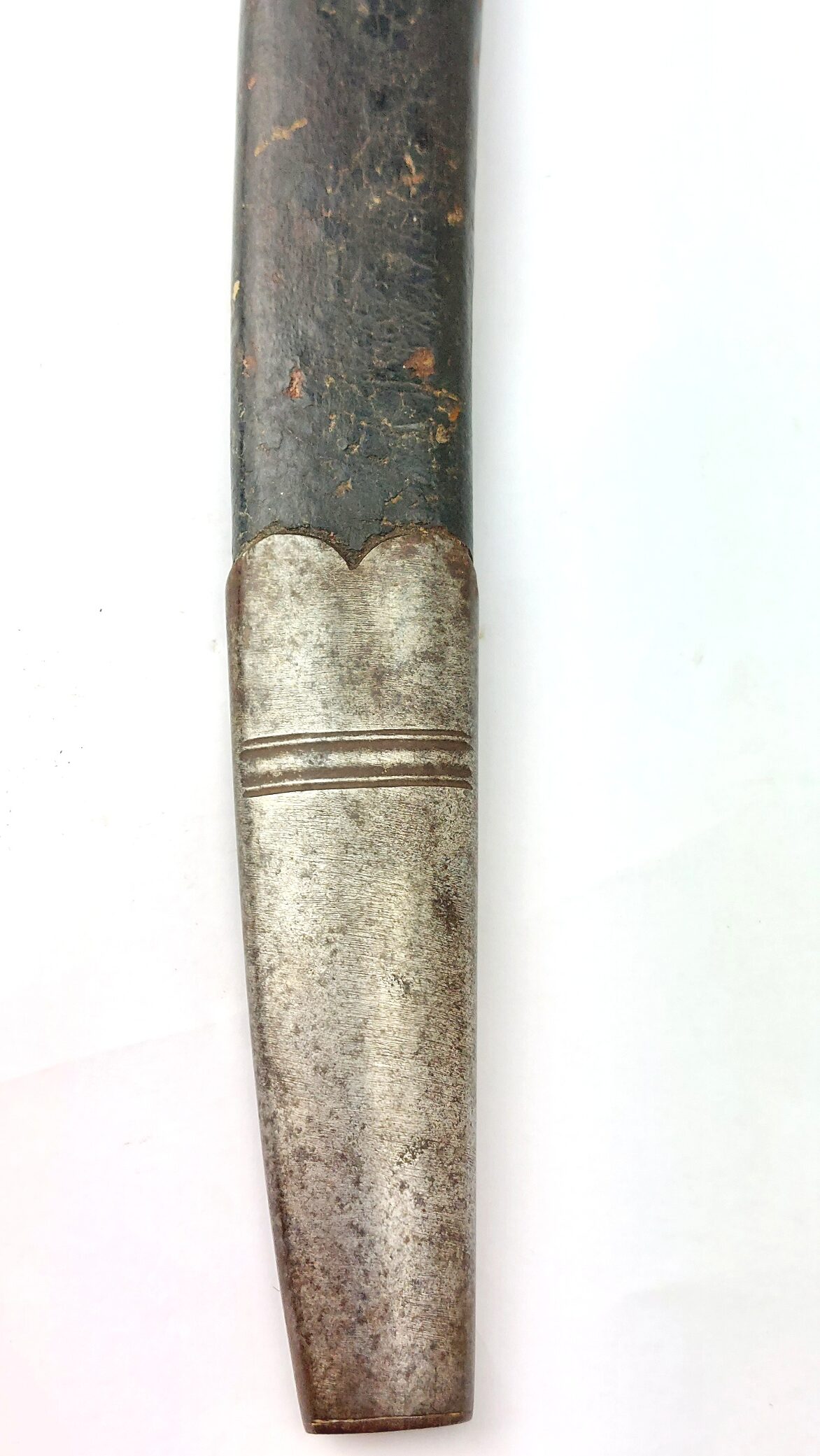 British, c.1856, Pattern 1856 Yataghan Sword Bayonet and Scabbard, Stepped Mortise, for Enfield Two-Band Short Rifle, Volunteer - Commercial Type - Image 28