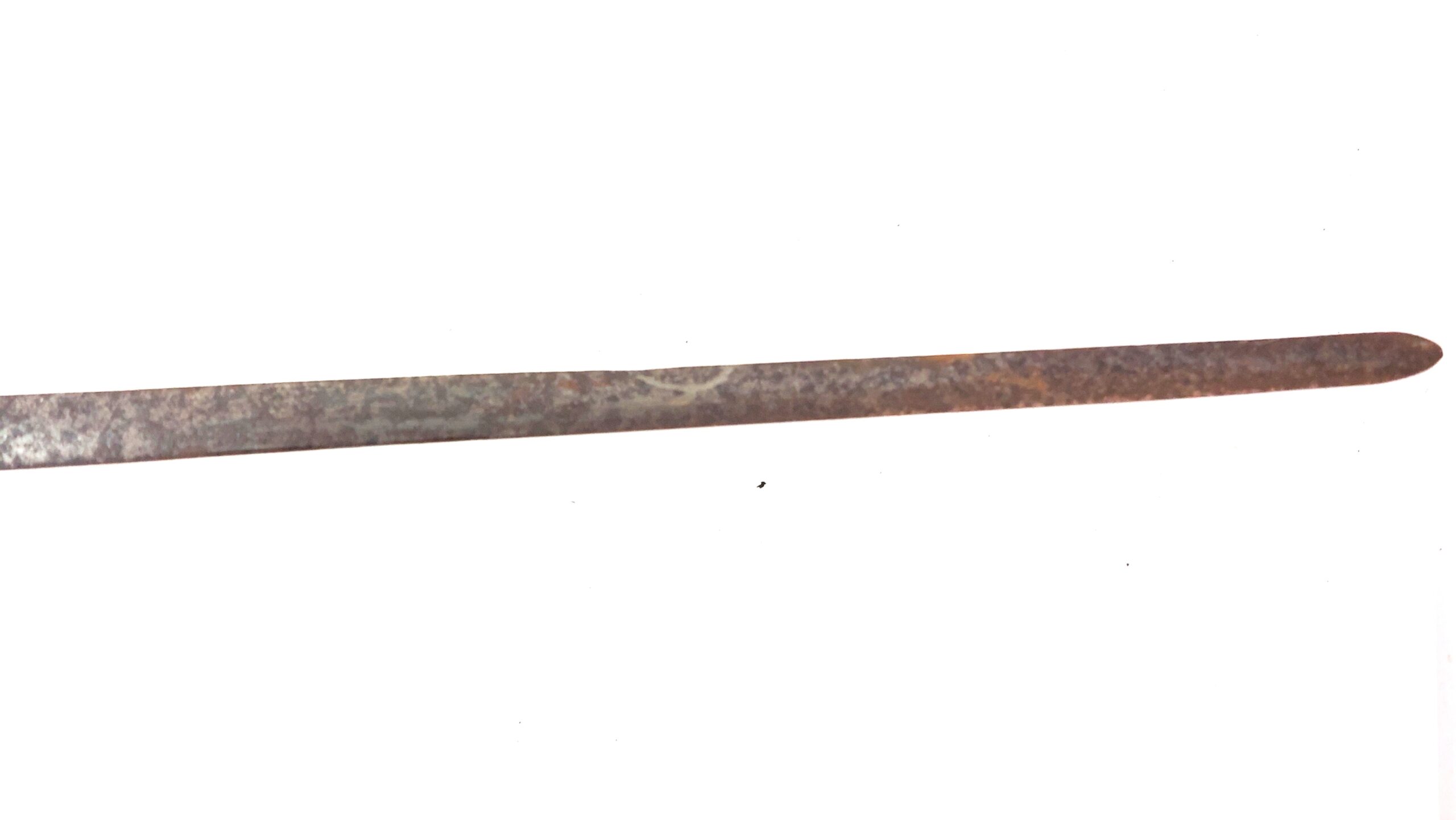 European, late 19th century, Renaissance Revival Decorative Cup-Hilt Rapier, Figural Grip, Etched Blade (5)