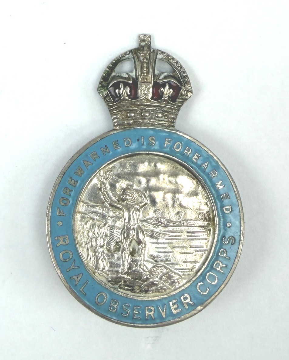 Royal Observer Corps Cap Badge (1)