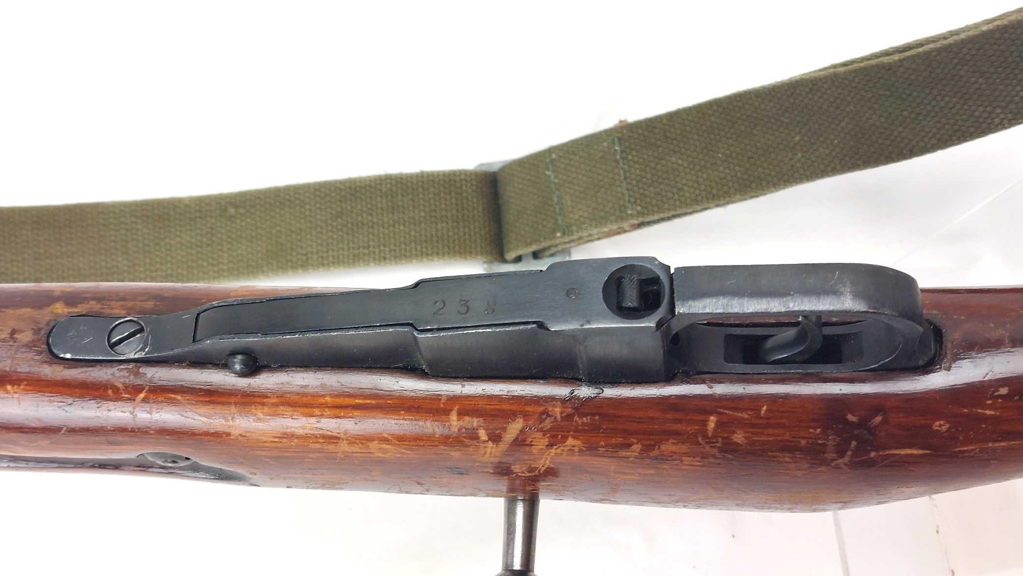 Soviet, WW2 Dated-1943, Tula Arsenal Mosin-Nagant M9130 Bolt-Action Rifle with sling, Deactivated (17)