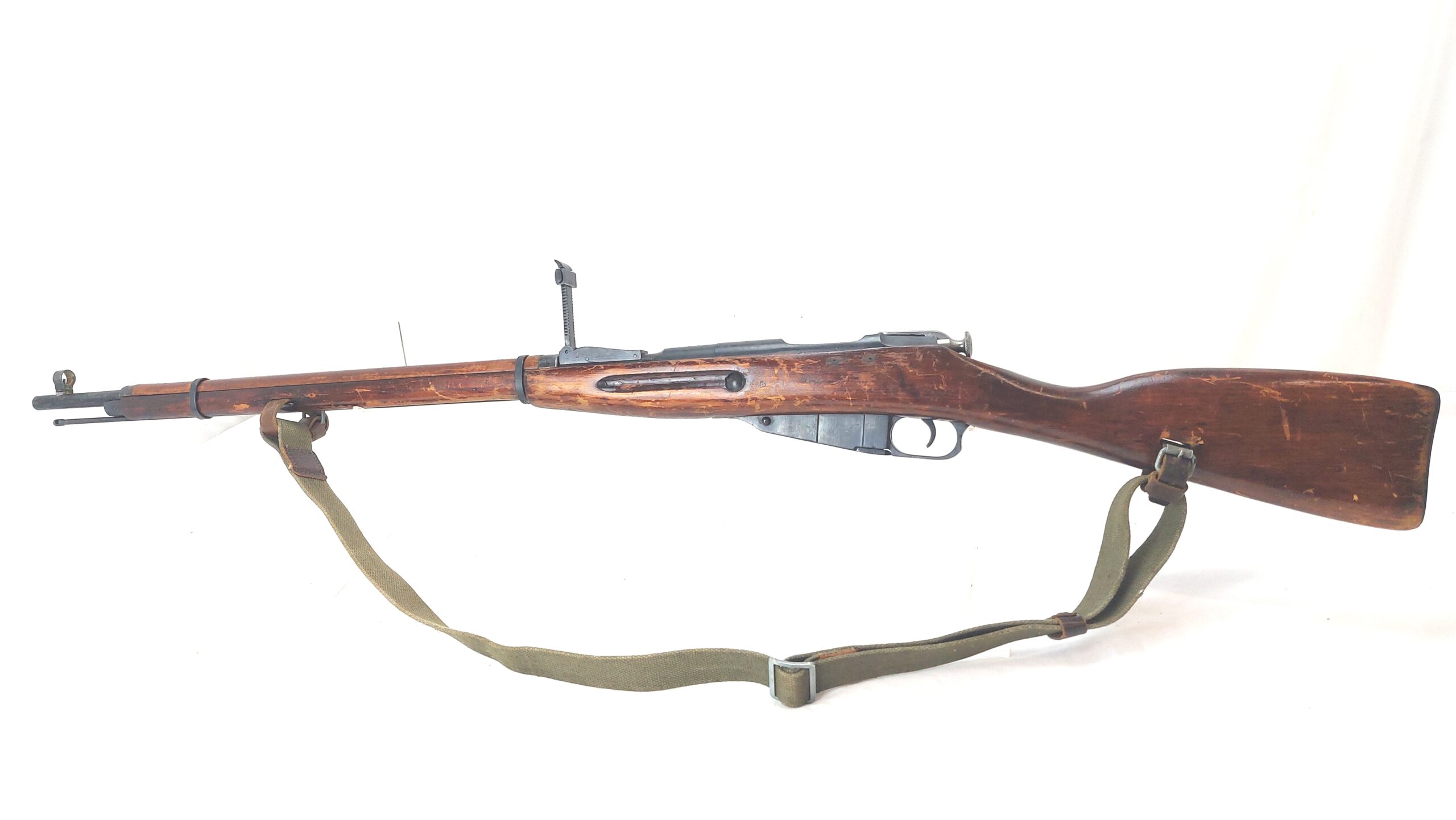 Soviet, WW2 Dated-1943, Tula Arsenal Mosin-Nagant M9130 Bolt-Action Rifle with sling, Deactivated (9)