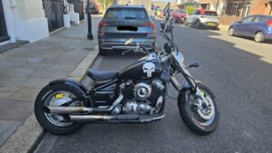 Yamaha Dragstar 650cc, 2003, Bobber Conversion Motorcycle