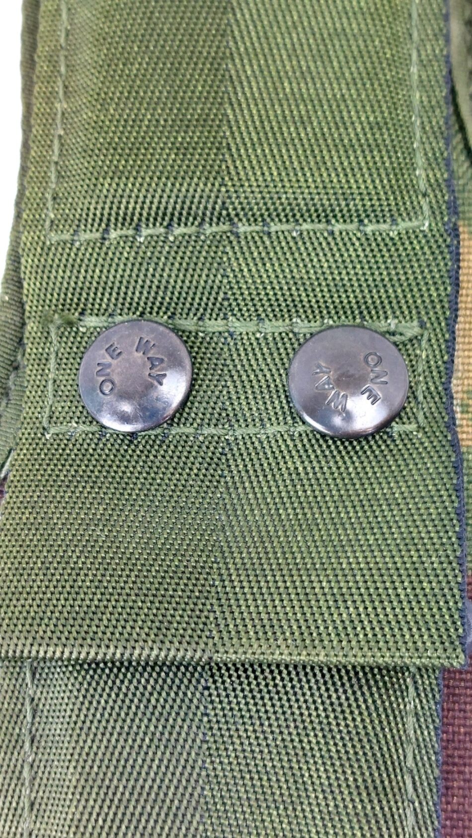 British Army, 1994, SA80 Bayonet Frog – DPM IRR PLCE Webbing – Remploy Ltd (4)