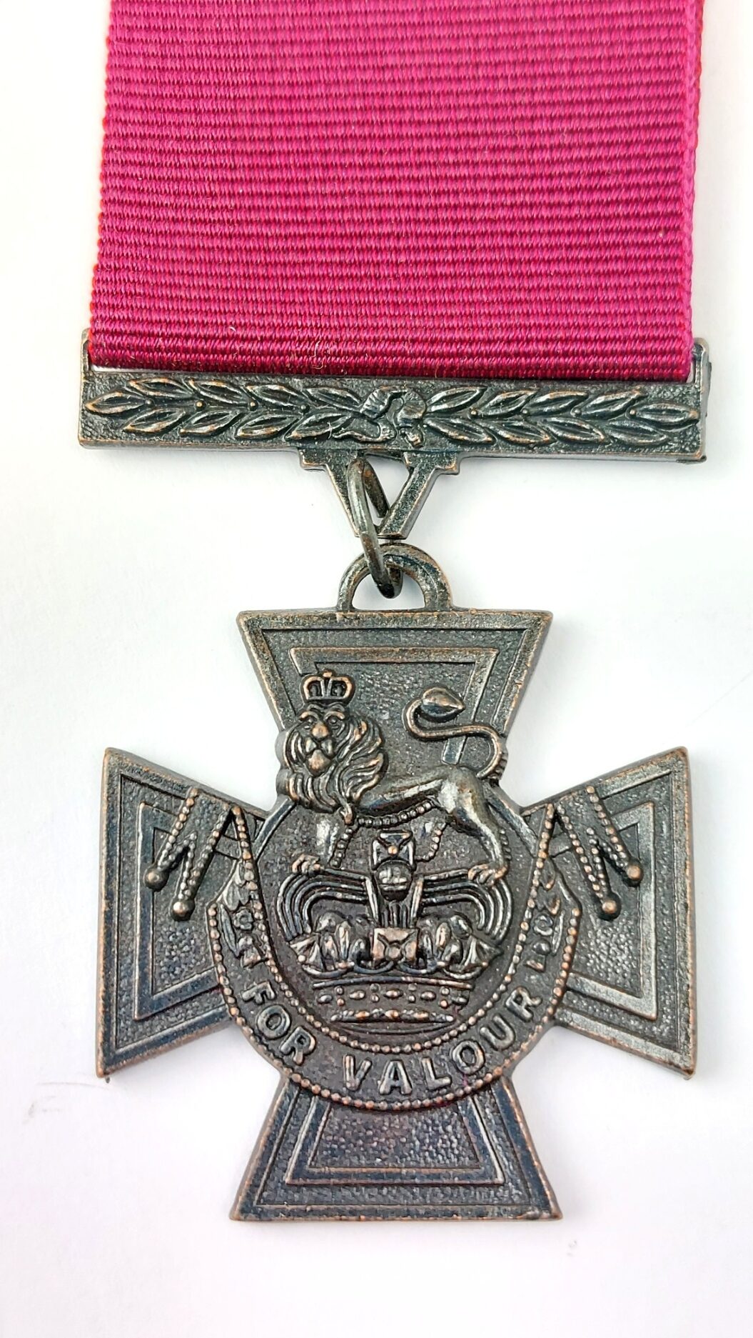 British, Victoria Cross (VC) Medal Replica, “For Valour” (2)