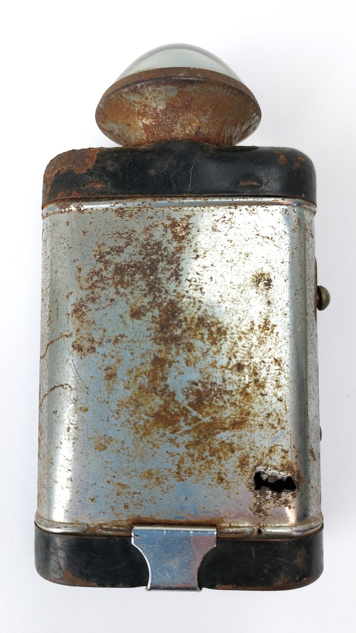 British, WW2 Era, Vidor “Bullseye” Pocket Torch, Made in Great Britain (1)