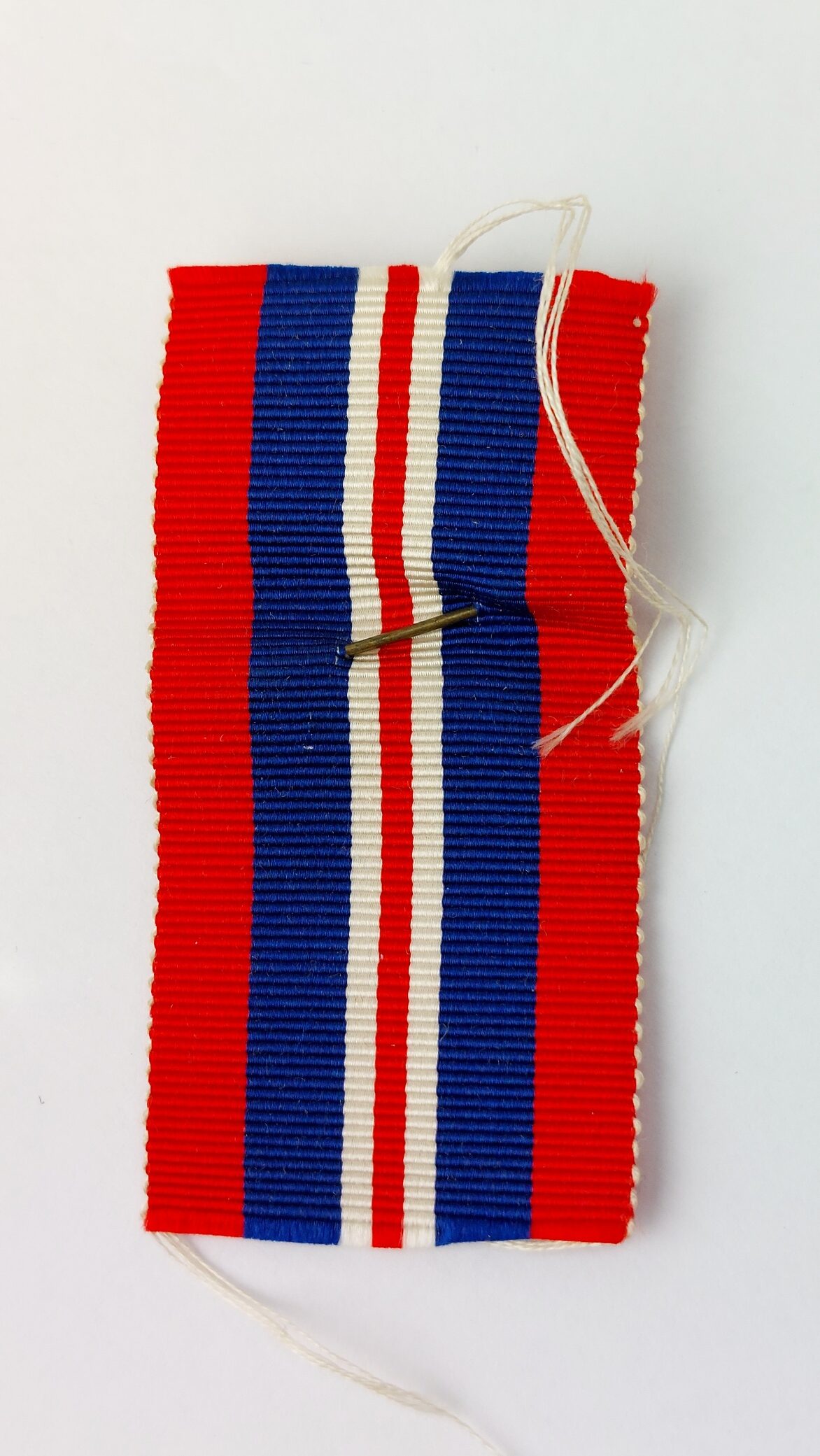 British, WW2, Mentioned in Despatches Oak Leaf Device on 1939–45 War Medal Ribbon (2)